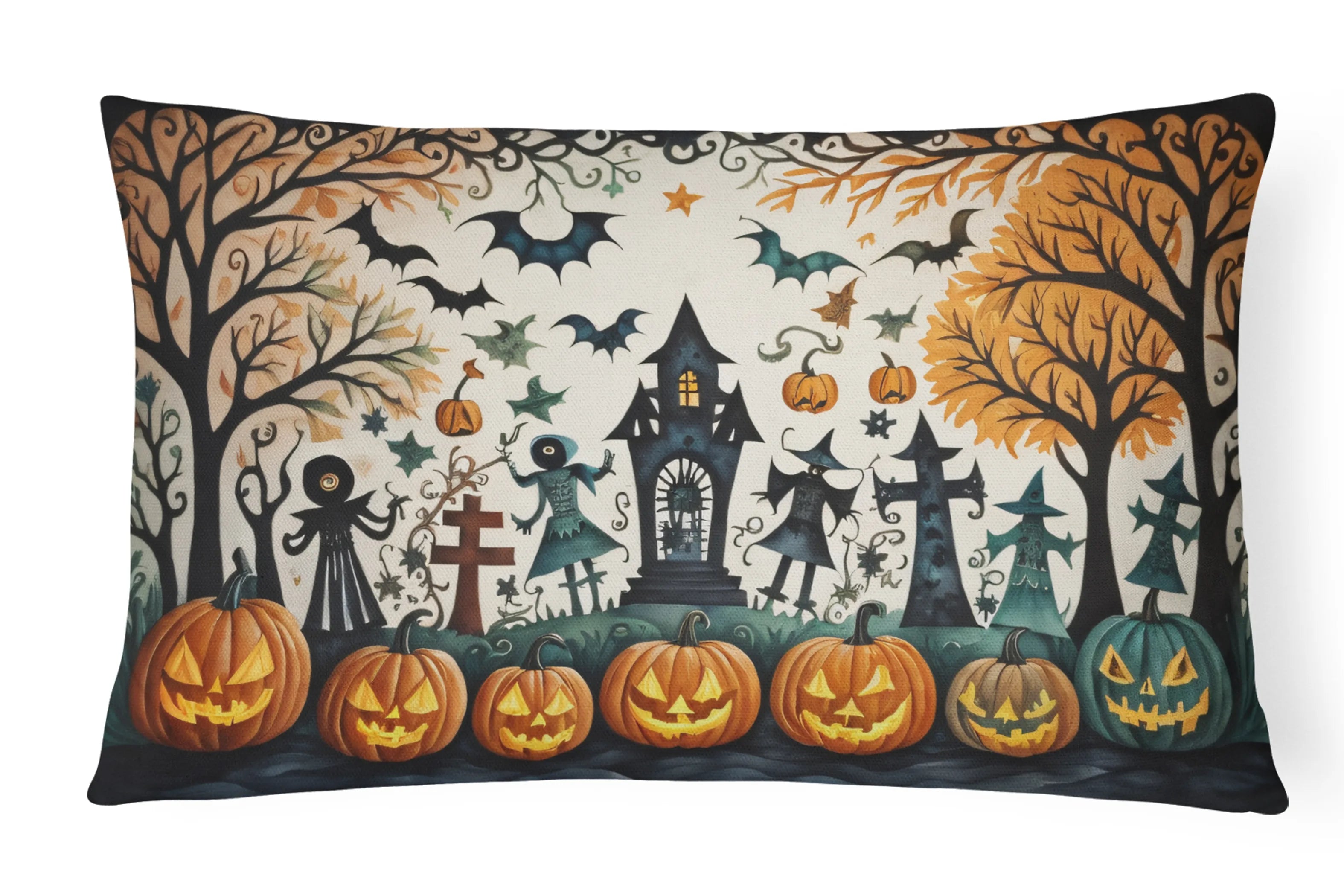 More Spooky Halloween Throw Pillow - Pack Of: 1 | Collection name: More spooky halloween