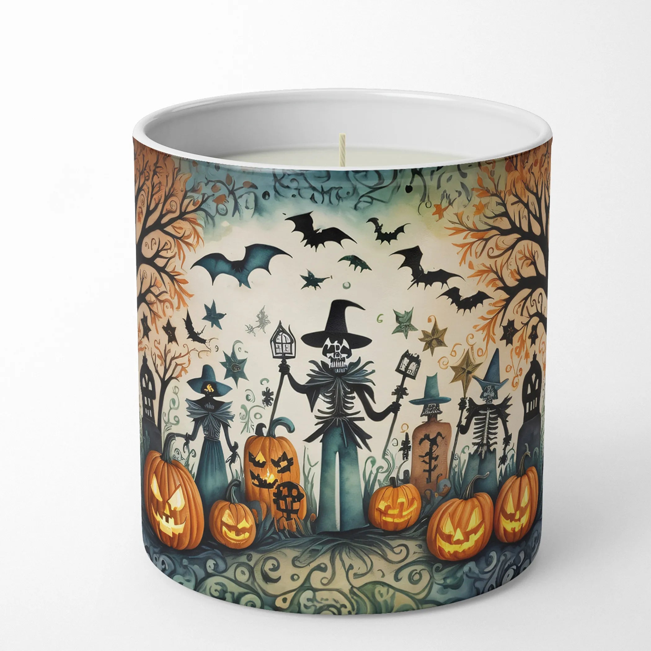 More Spooky Halloween Decorative Soy Candle - Size: 10 OZ | Pack Of: 1 | Collection name: More spooky halloween