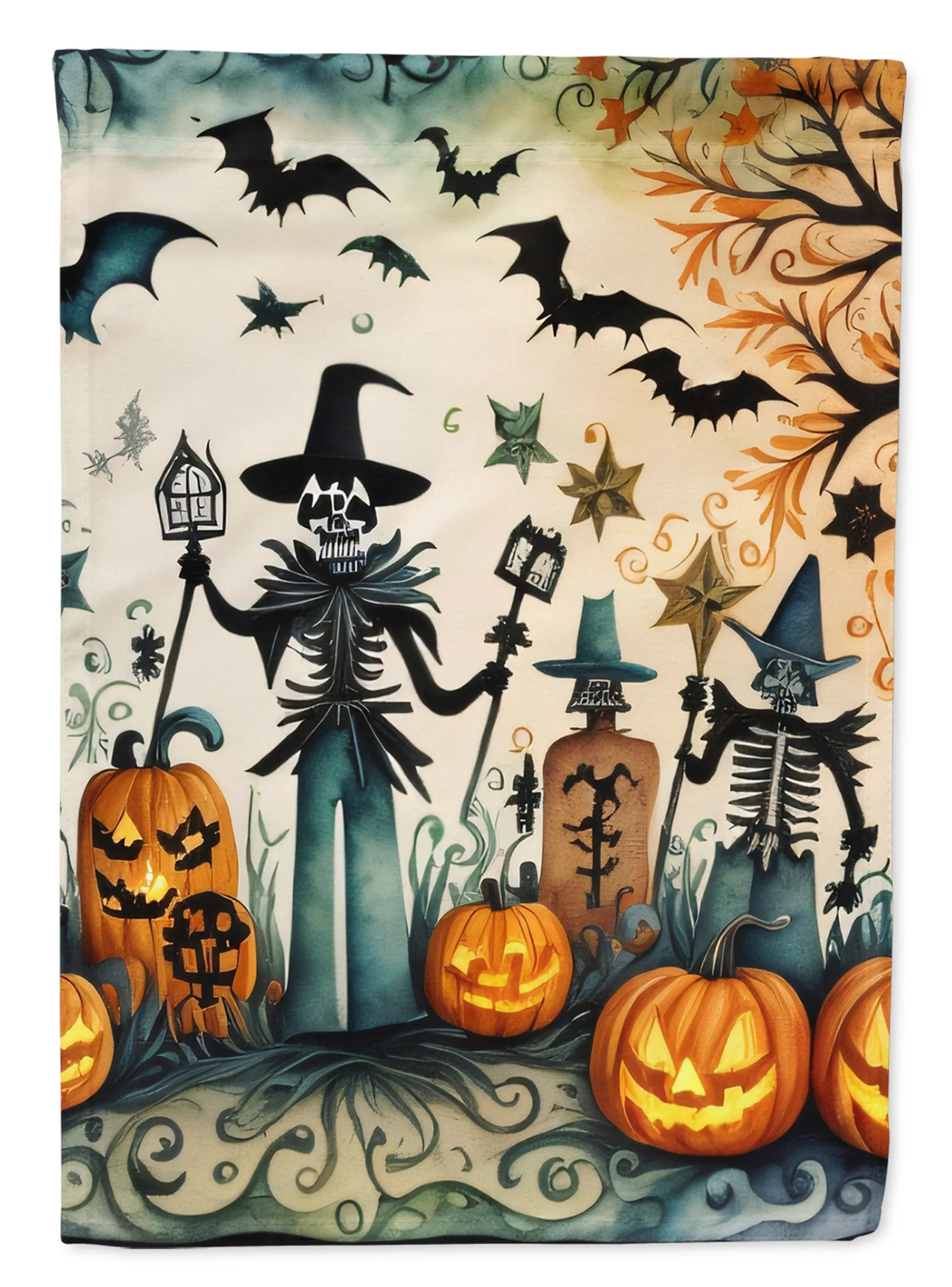 More Spooky Halloween Decorative Flag - Pack Of: 1 | Collection name: More spooky halloween