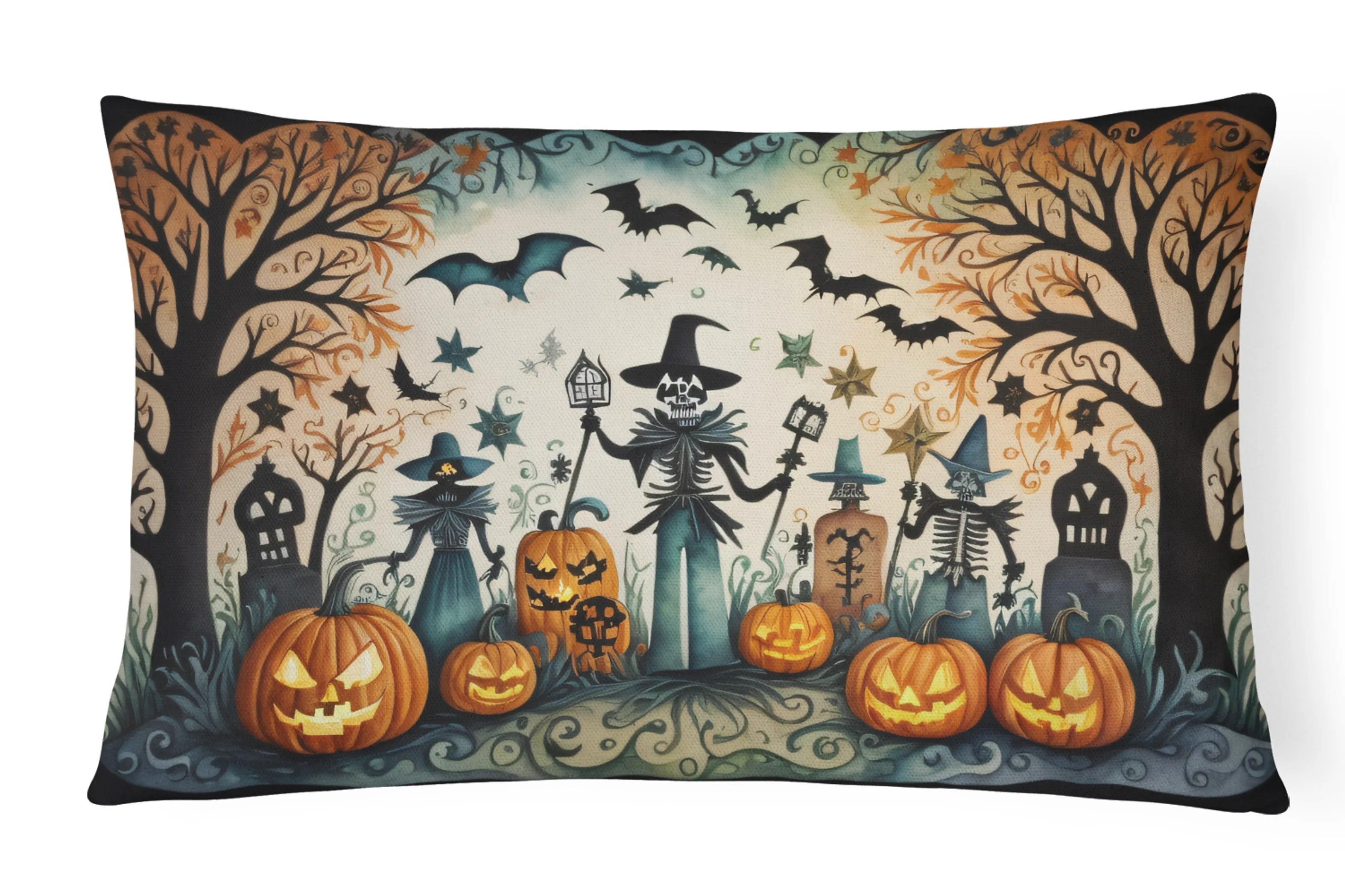 More Spooky Halloween Throw Pillow - Pack Of: 1 | Collection name: More spooky halloween