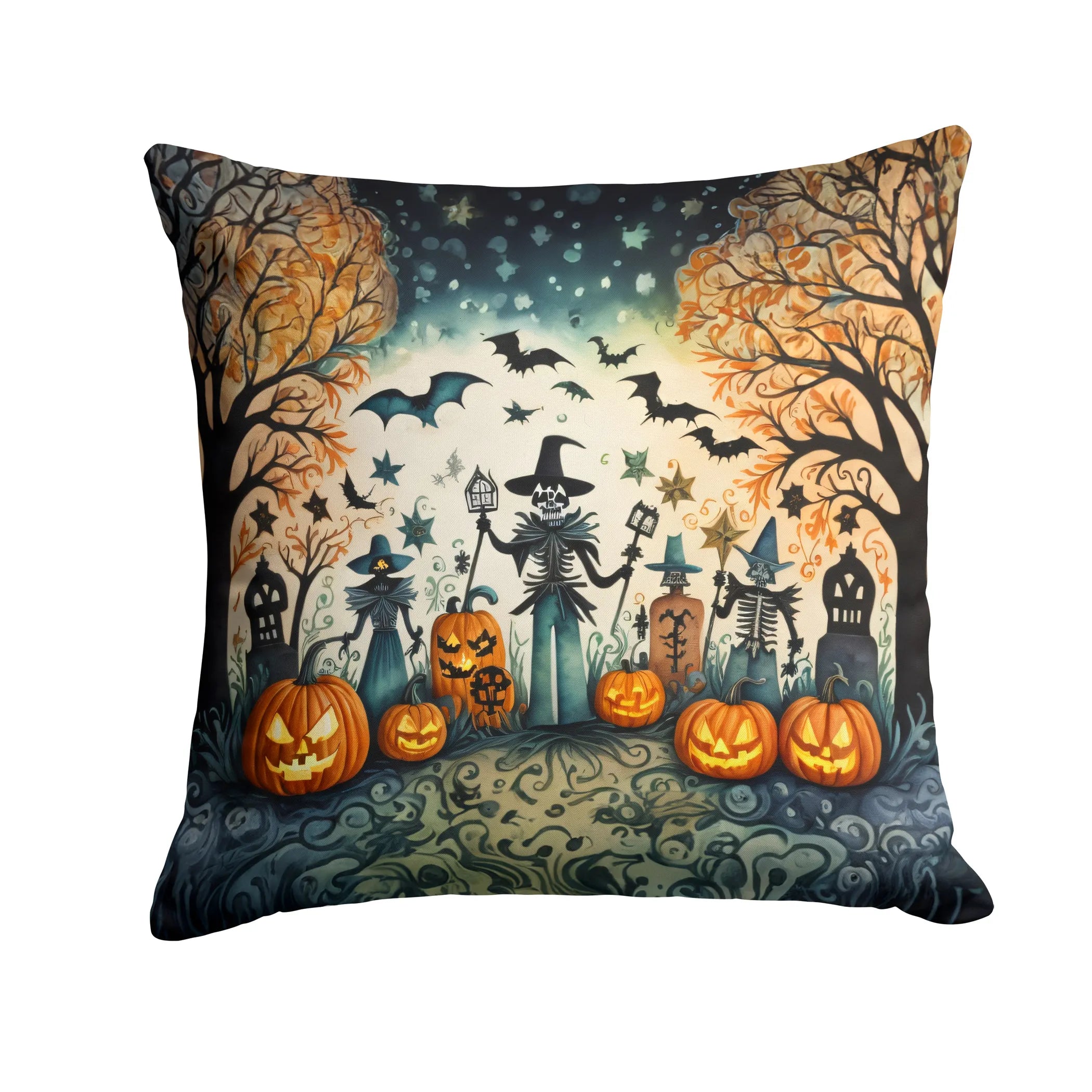 More Spooky Halloween Throw Pillow - Pack Of: 1 | Collection name: More spooky halloween