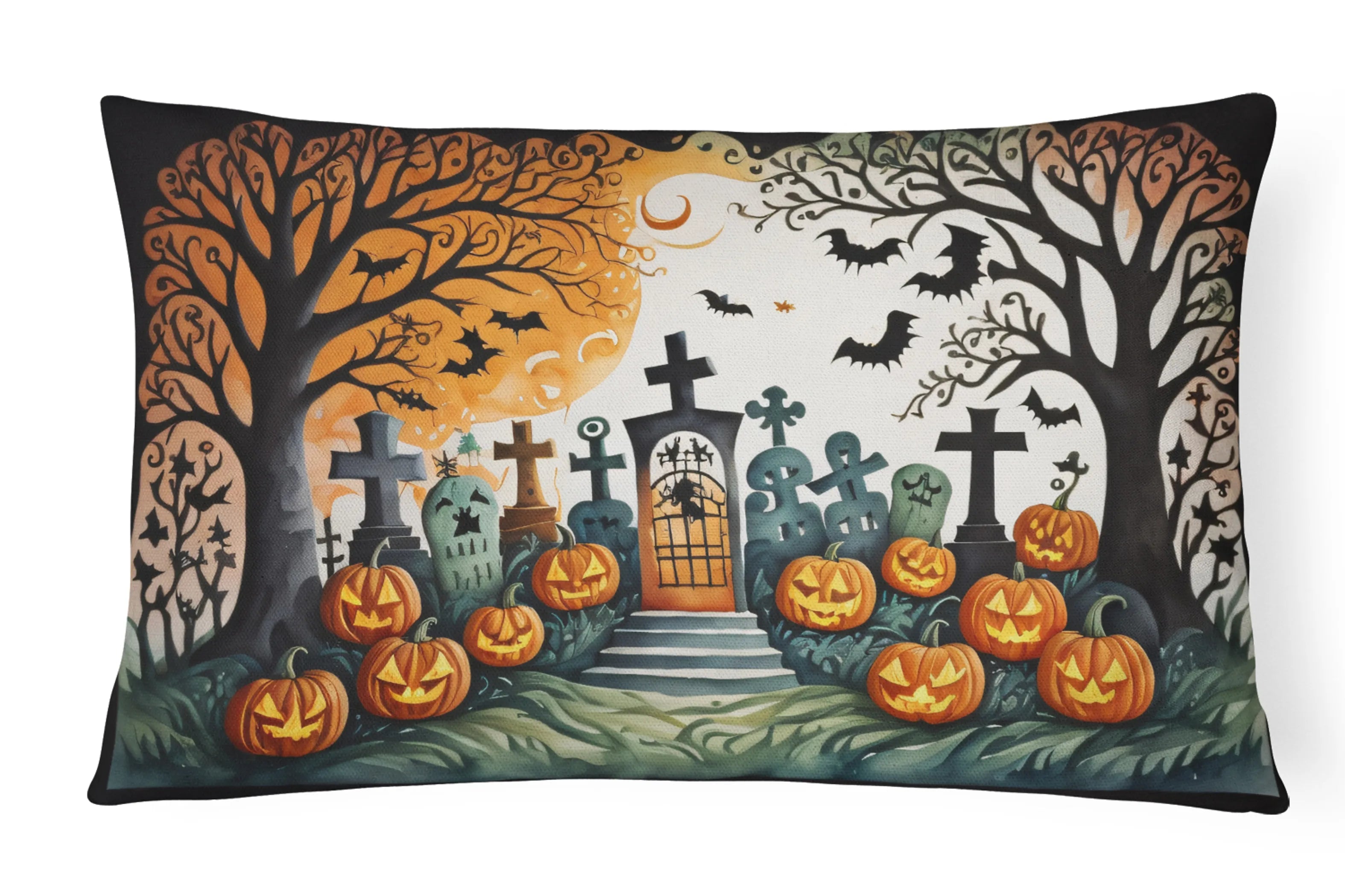 More Spooky Halloween Throw Pillow - Pack Of: 1 | Collection name: More spooky halloween
