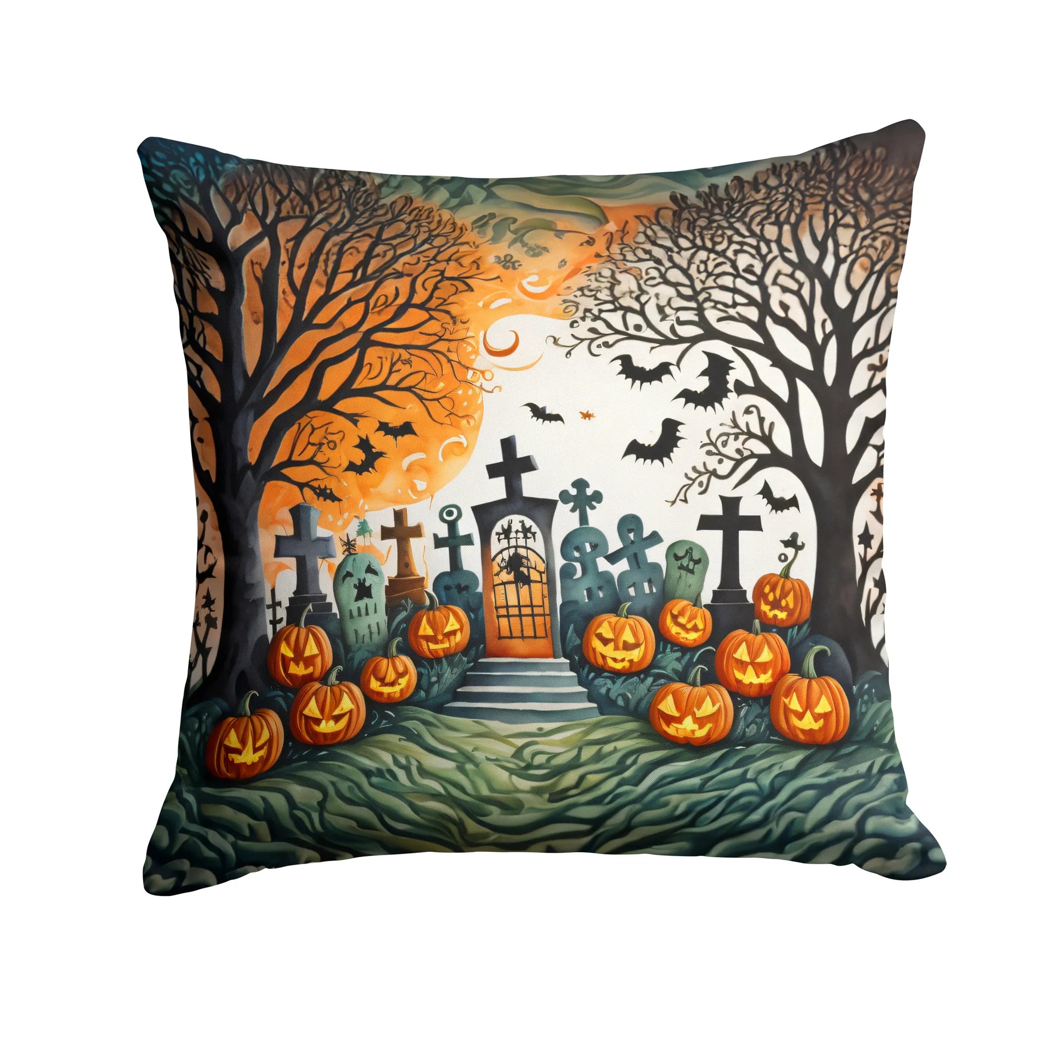 More Spooky Halloween Throw Pillow - Pack Of: 1 | Collection name: More spooky halloween