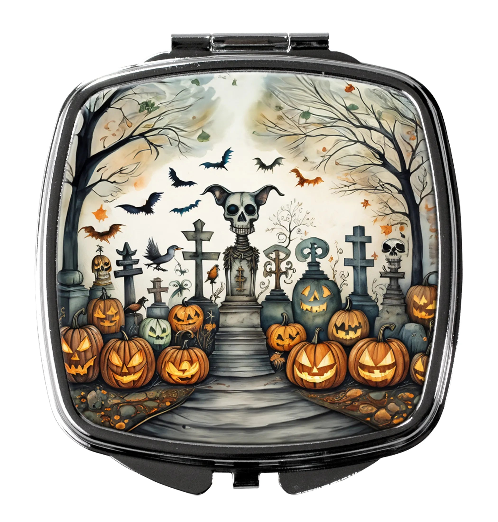 More Spooky Halloween Compact Mirror - Pack Of: 1 | Collection name: More spooky halloween