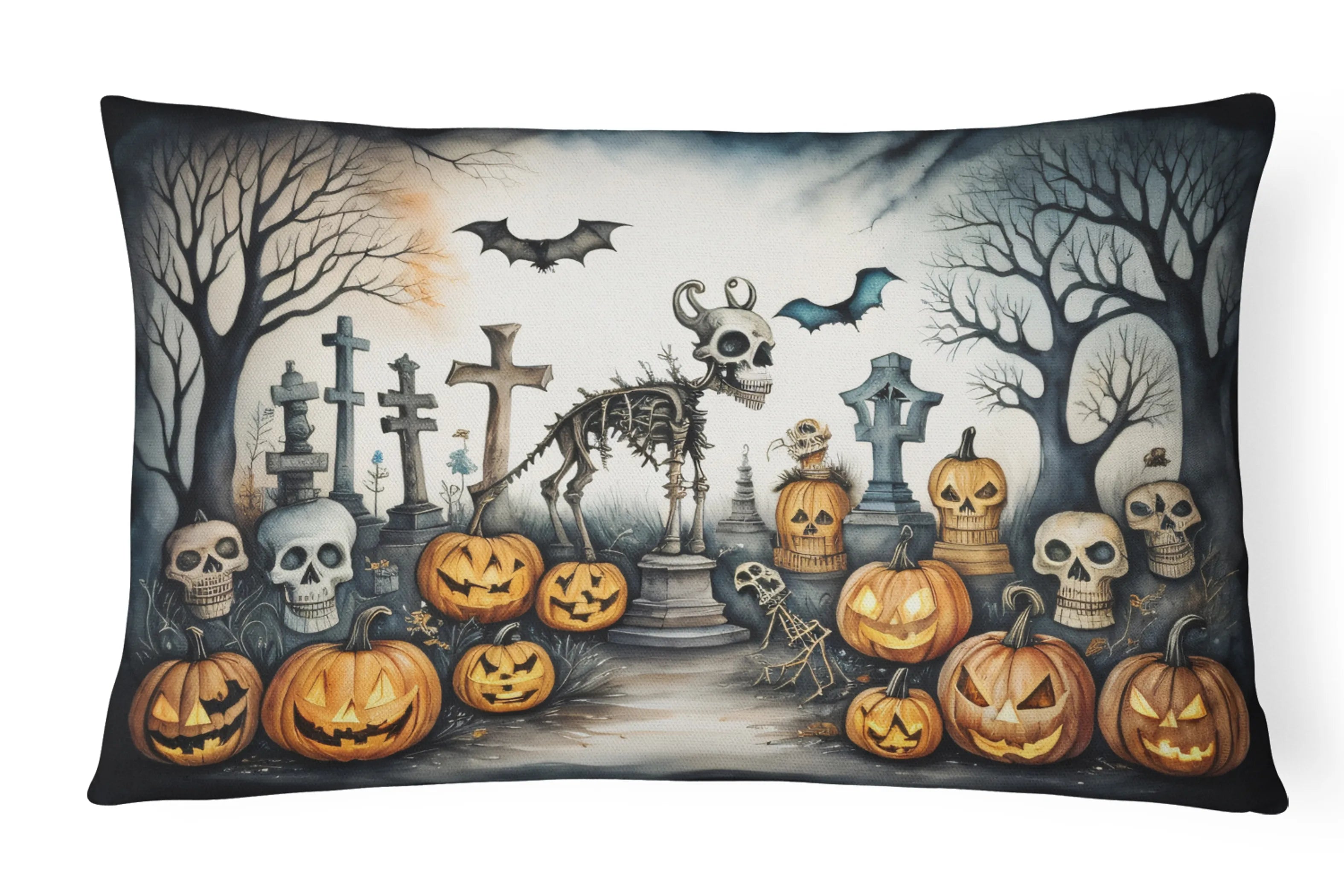 More Spooky Halloween Throw Pillow - Pack Of: 1 | Collection name: More spooky halloween