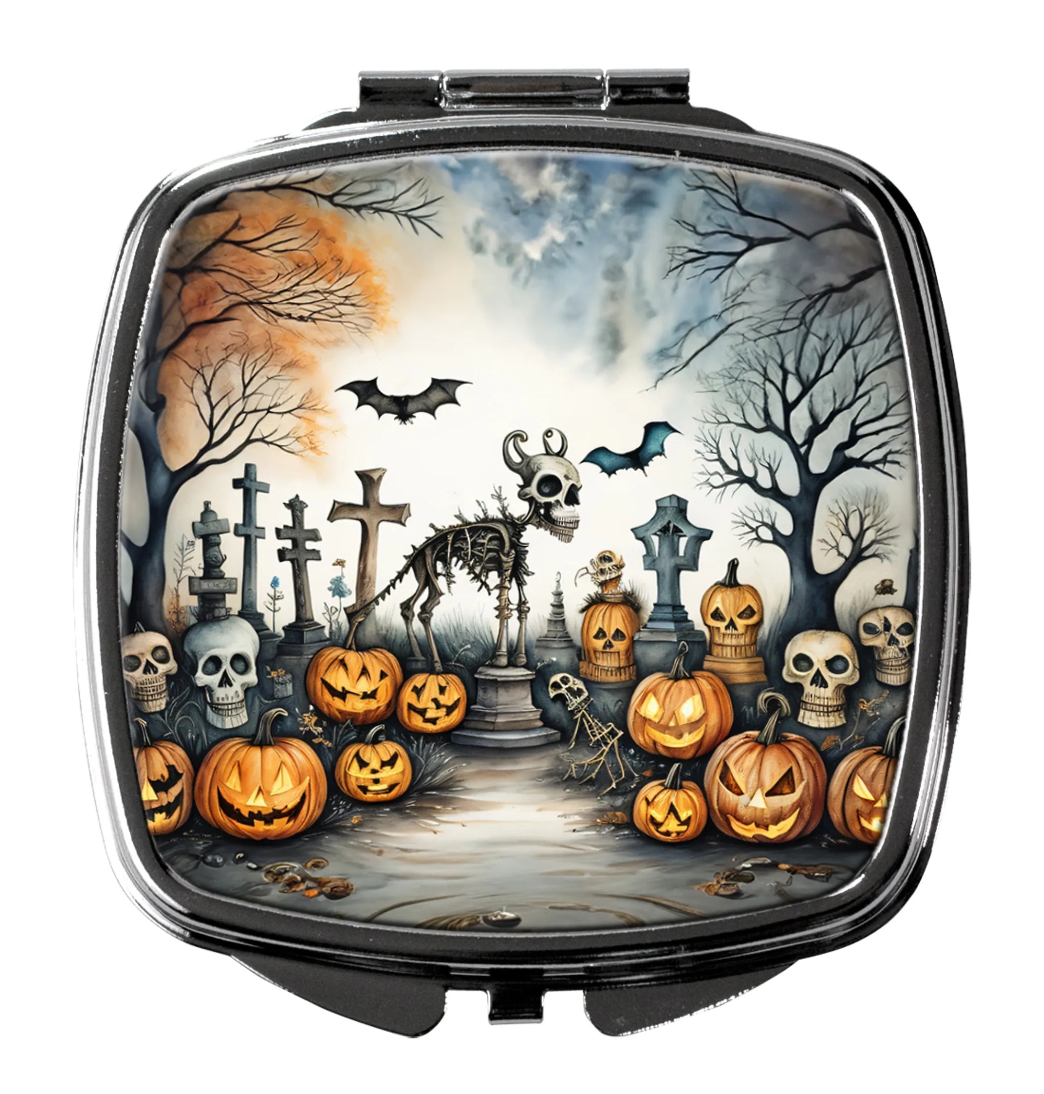 More Spooky Halloween Compact Mirror - Pack Of: 1 | Collection name: More spooky halloween