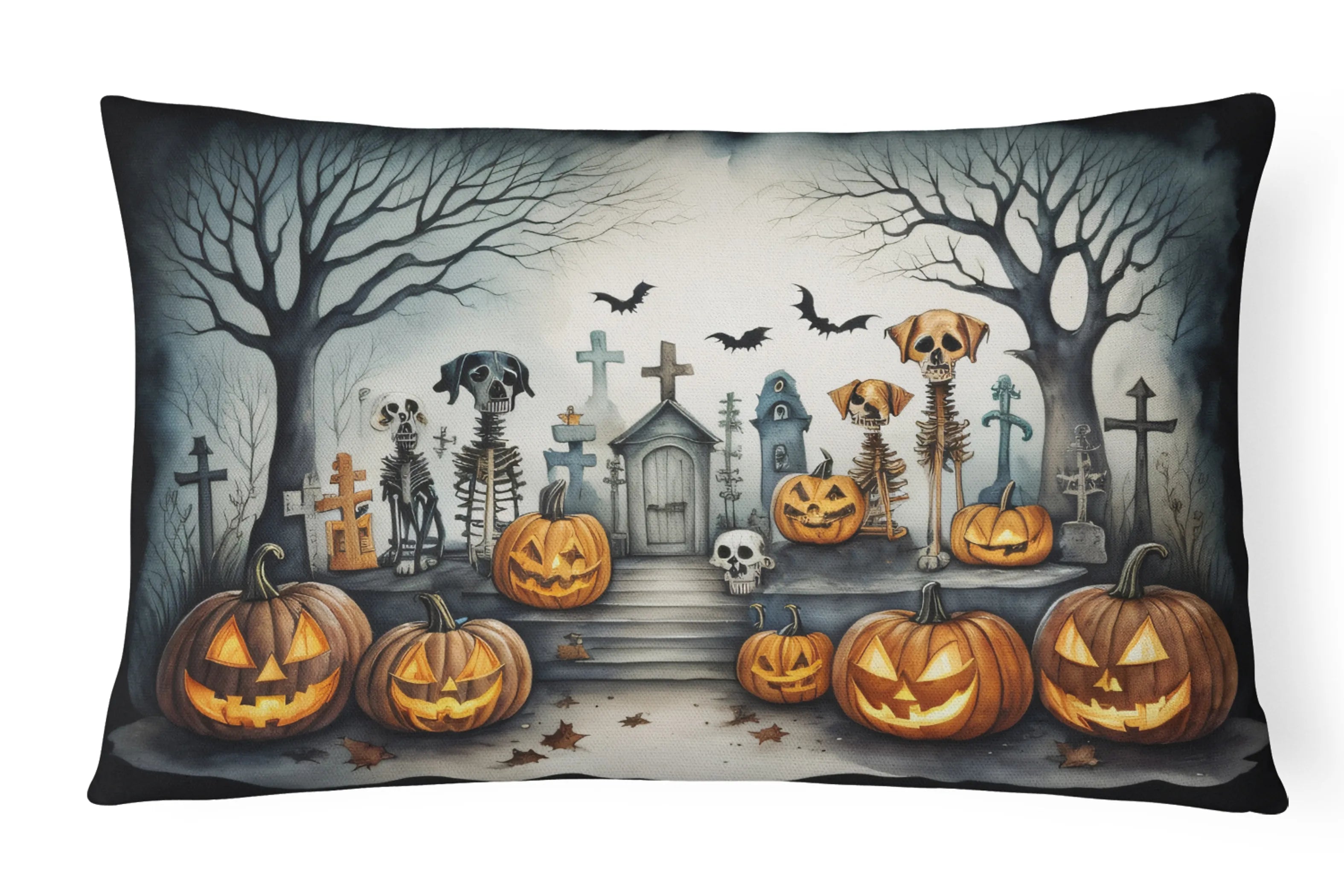 More Spooky Halloween Throw Pillow - Pack Of: 1 | Collection name: More spooky halloween