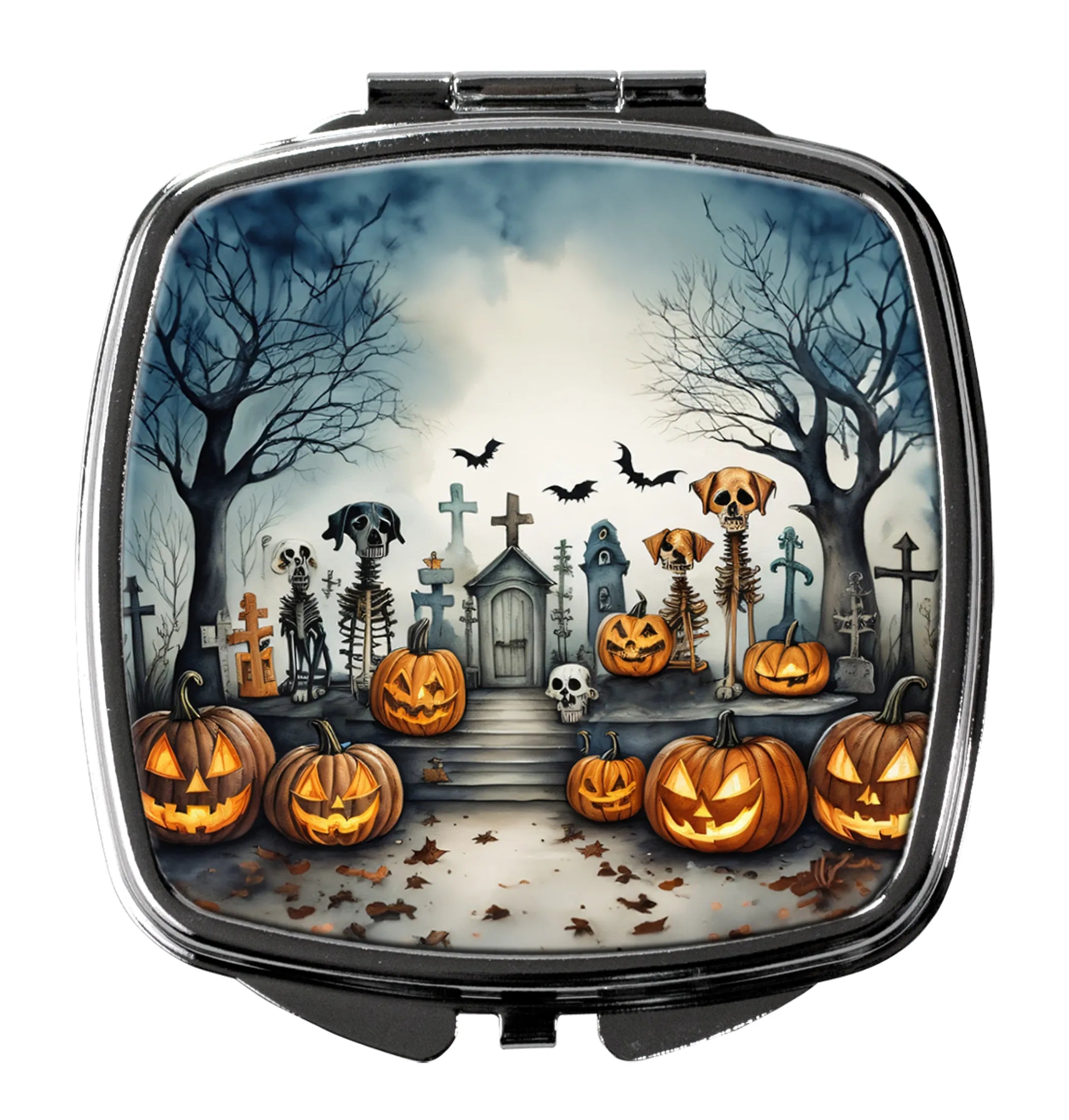 More Spooky Halloween Compact Mirror - Pack Of: 1 | Collection name: More spooky halloween