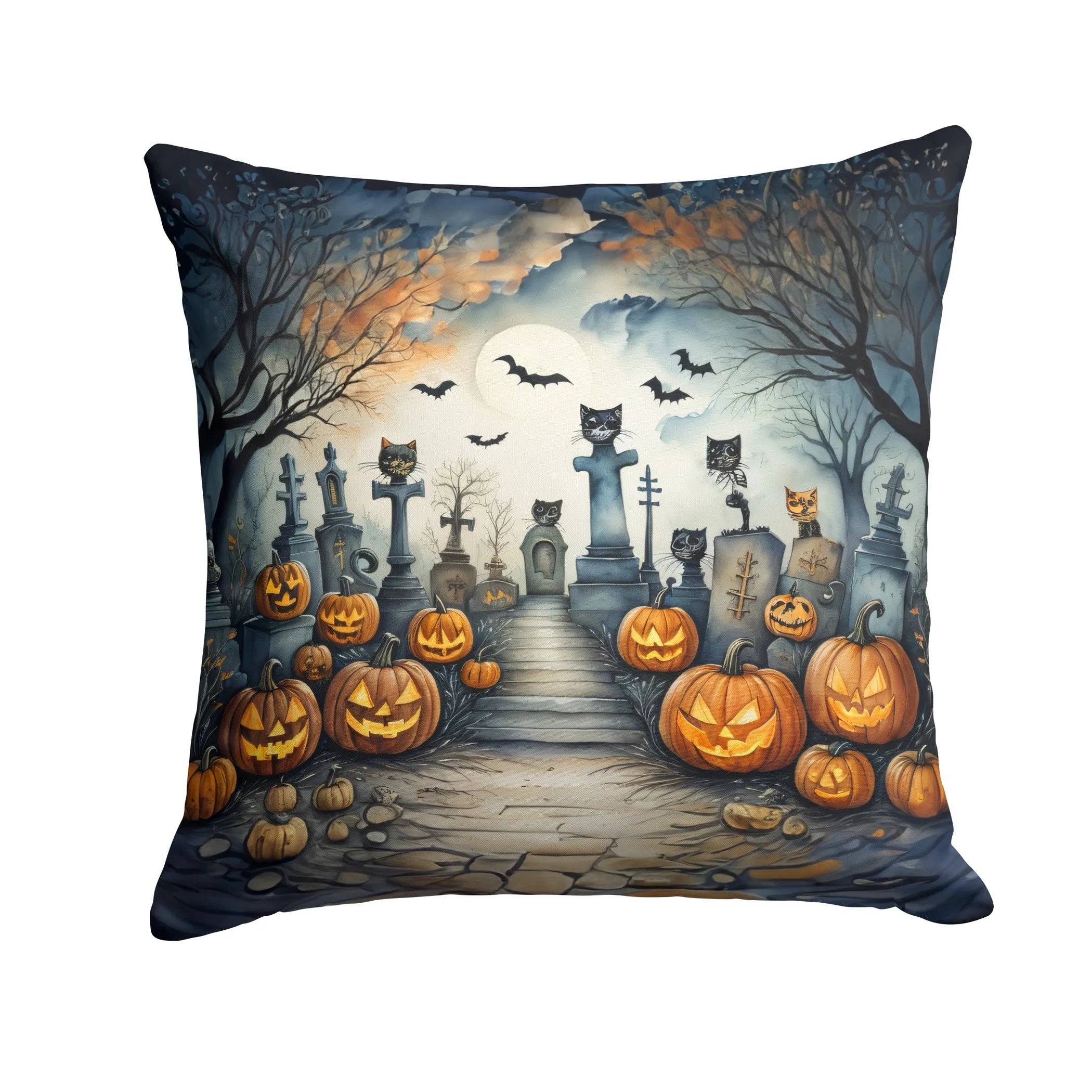 More Spooky Halloween Throw Pillow - Pack Of: 1 | Collection name: More spooky halloween
