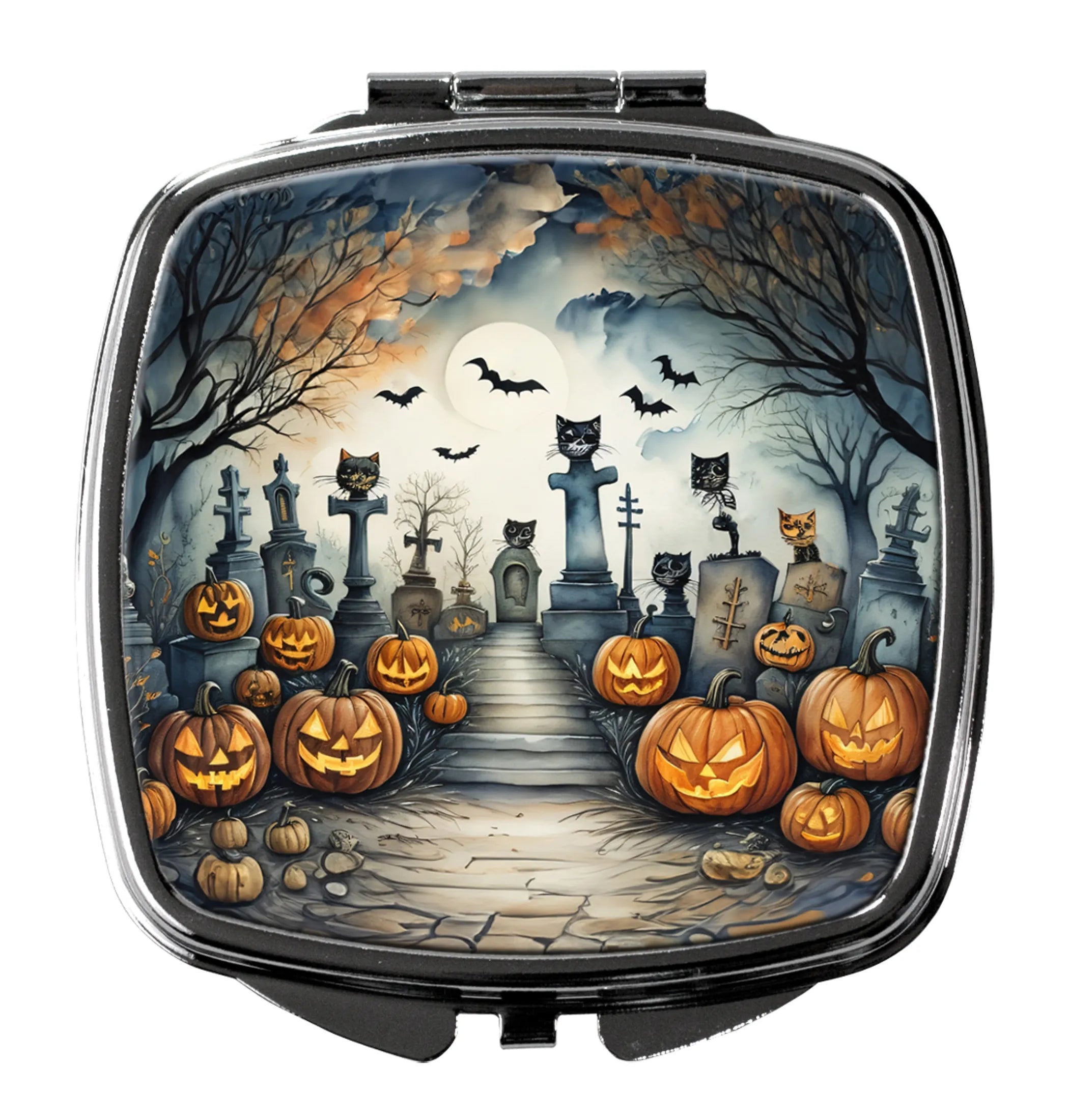 More Spooky Halloween Compact Mirror - Pack Of: 1 | Collection name: More spooky halloween