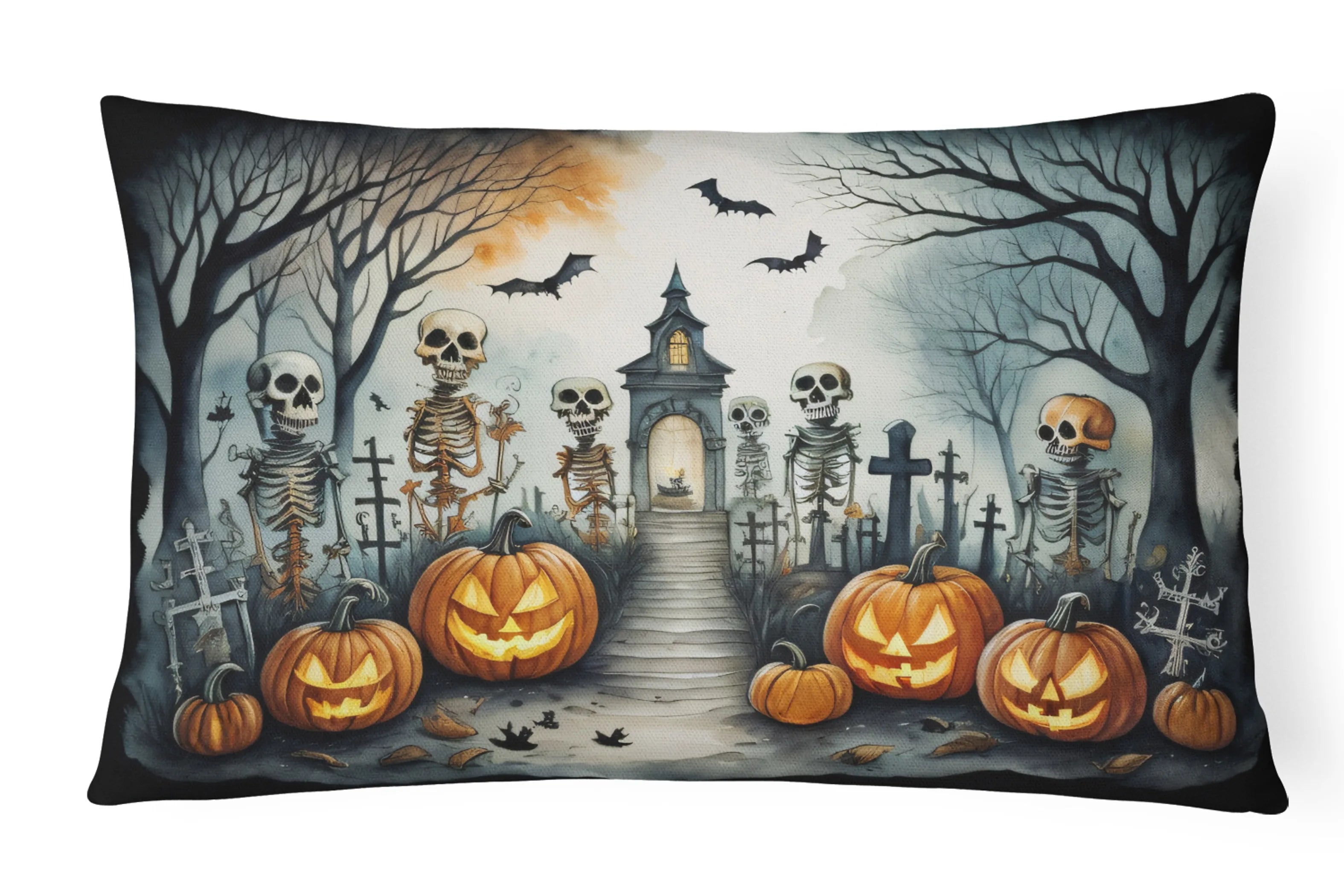 More Spooky Halloween Throw Pillow - Pack Of: 1 | Collection name: More spooky halloween