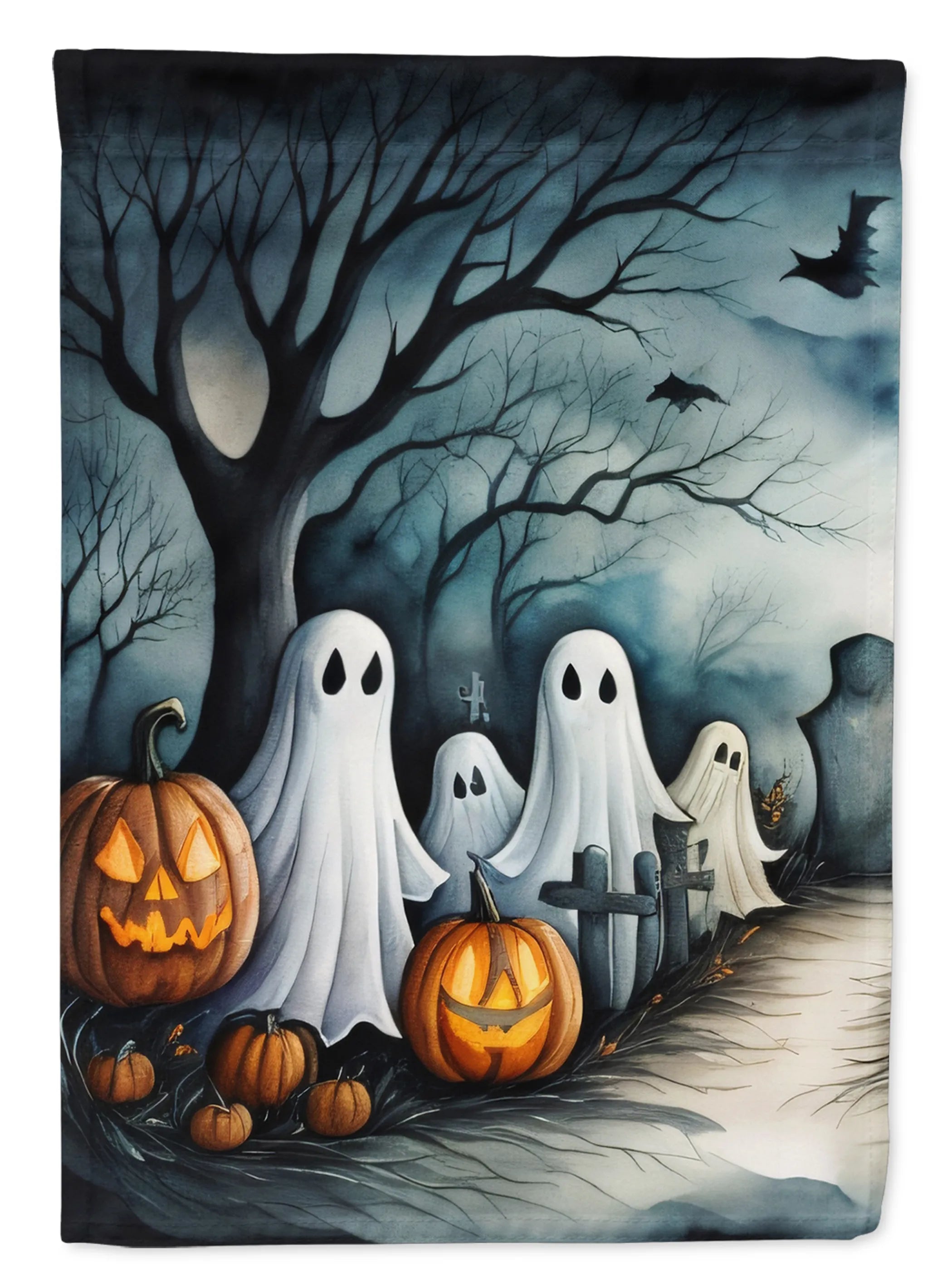 More Spooky Halloween Decorative Flag - Pack Of: 1 | Collection name: More spooky halloween