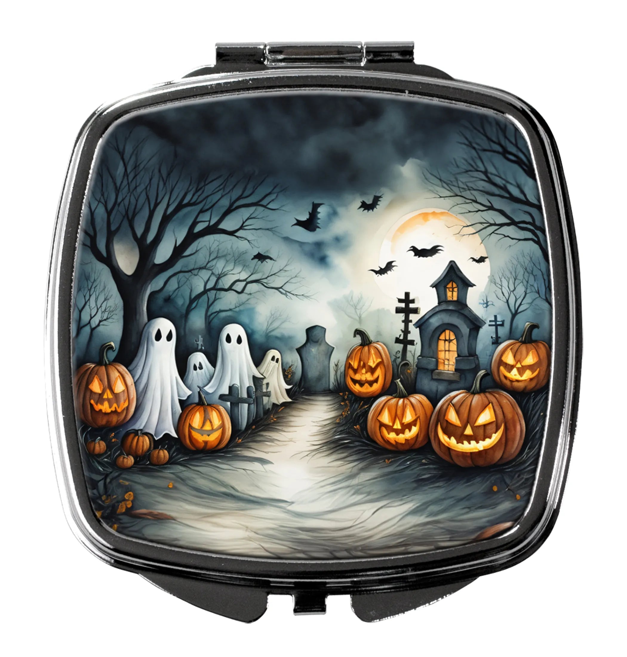 More Spooky Halloween Compact Mirror - Pack Of: 1 | Collection name: More spooky halloween
