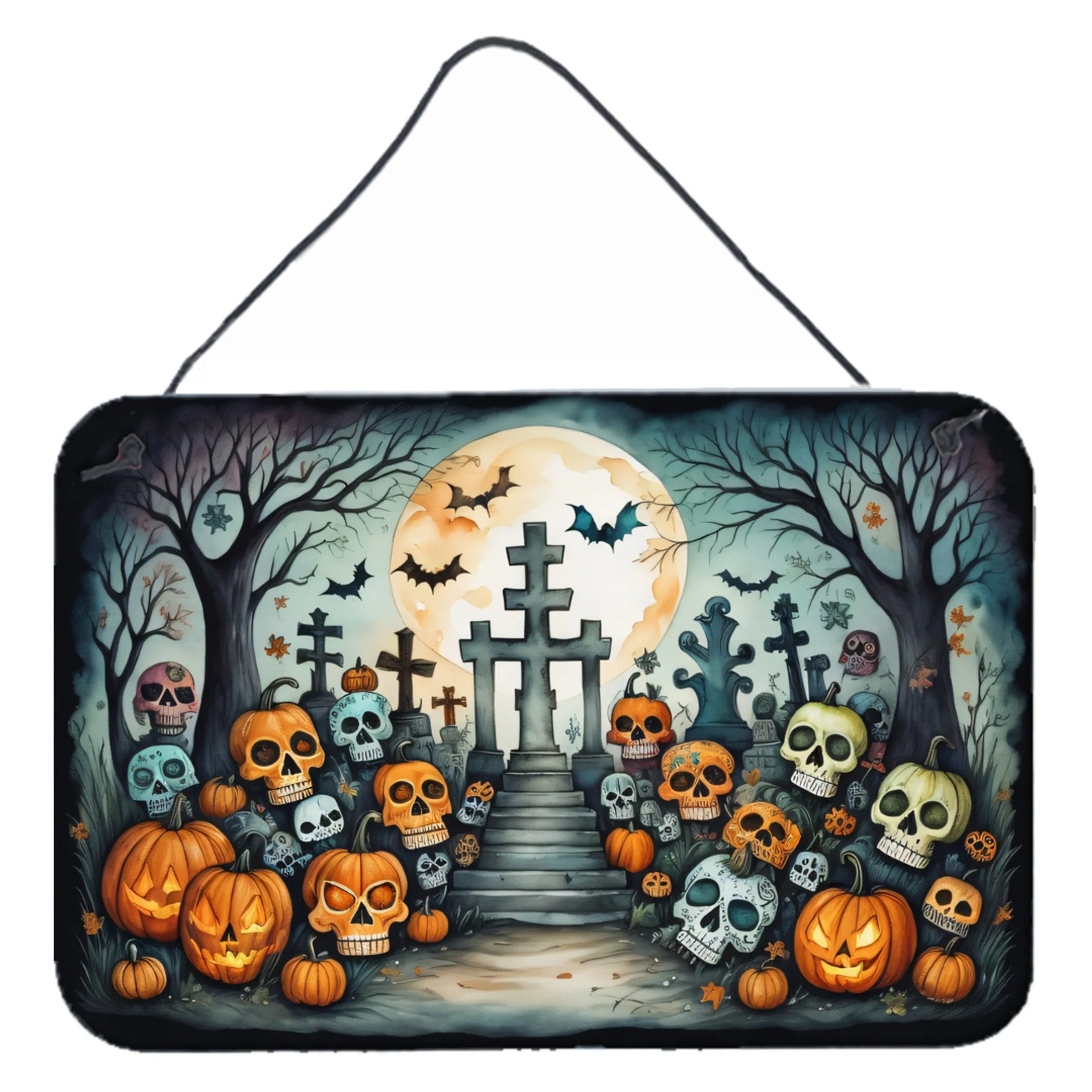 More Spooky Halloween Wall or Door Hanging Prints - Size: 8HX12W | Pack Of: 1 | Collection name: More spooky halloween
