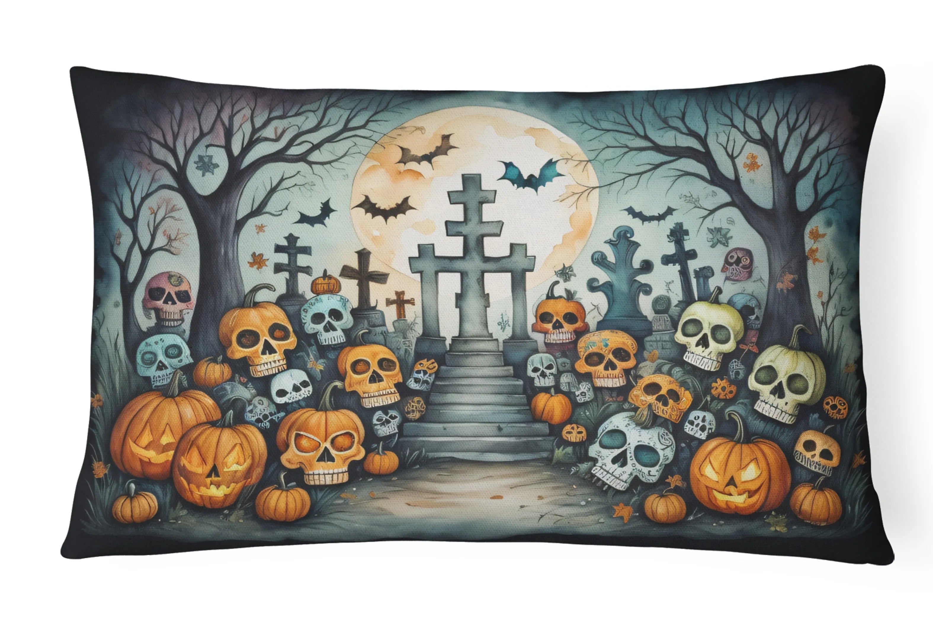 More Spooky Halloween Throw Pillow - Pack Of: 1 | Collection name: More spooky halloween