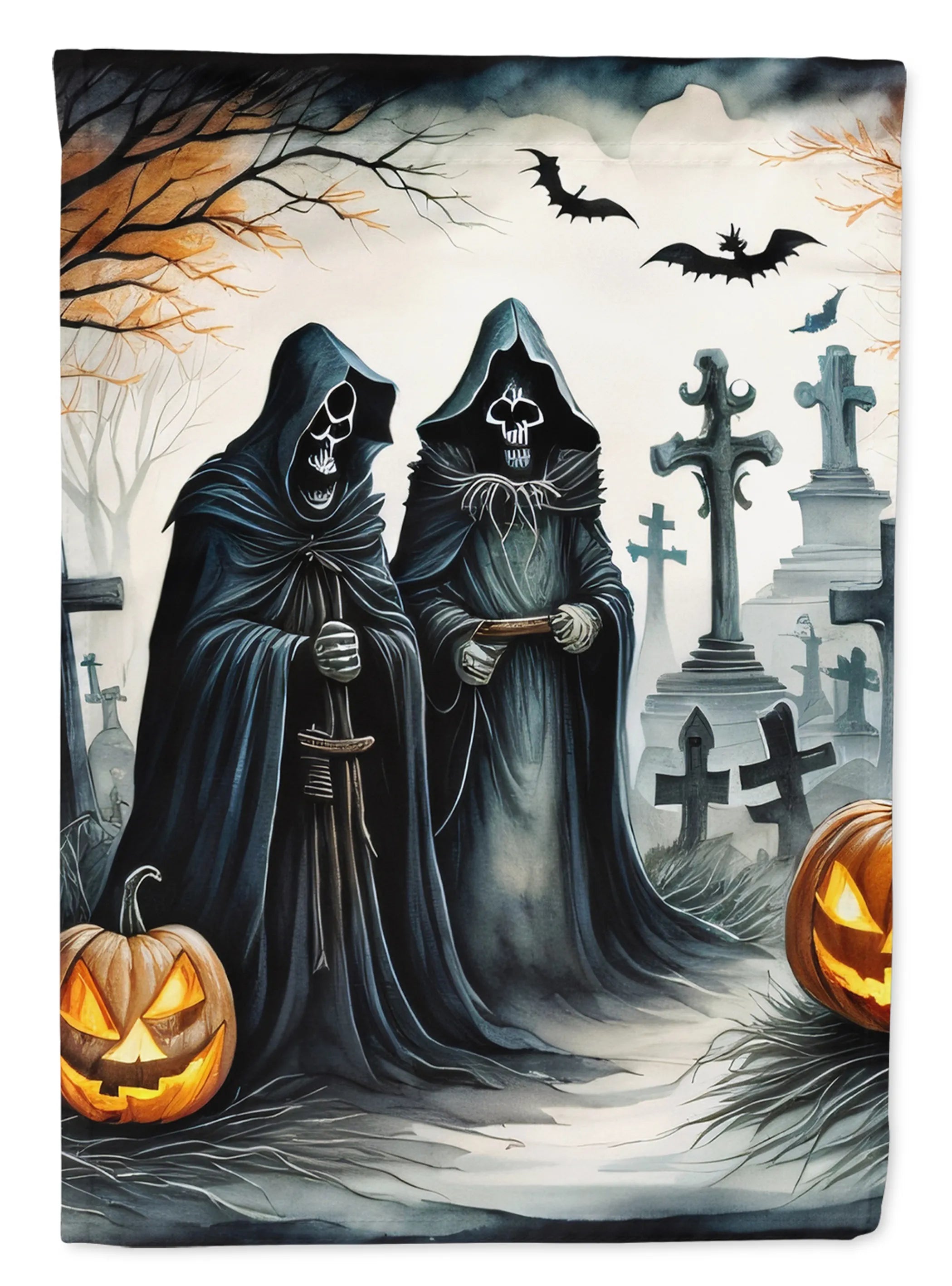 More Spooky Halloween Decorative Flag - Pack Of: 1 | Collection name: More spooky halloween