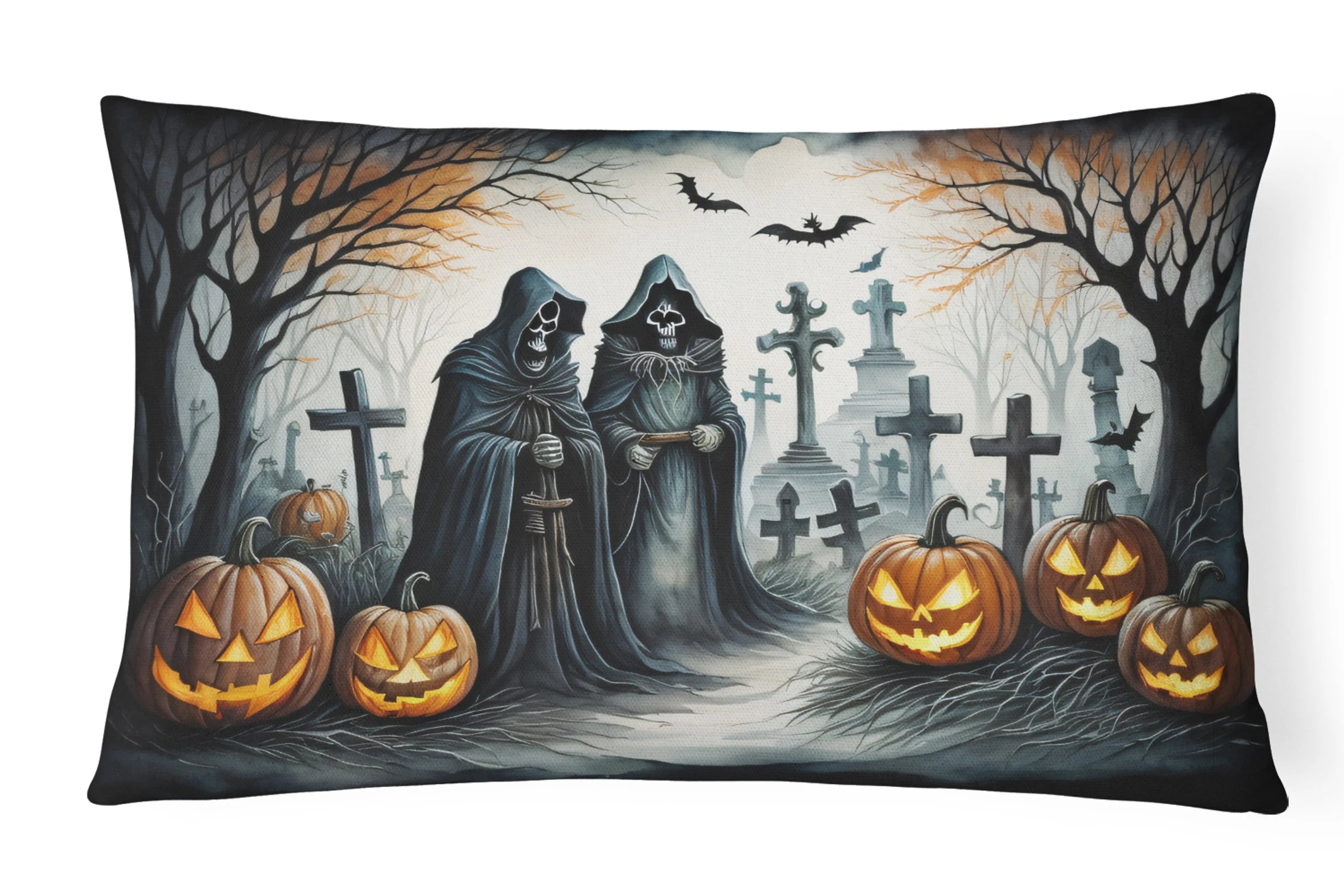 More Spooky Halloween Throw Pillow - Pack Of: 1 | Collection name: More spooky halloween