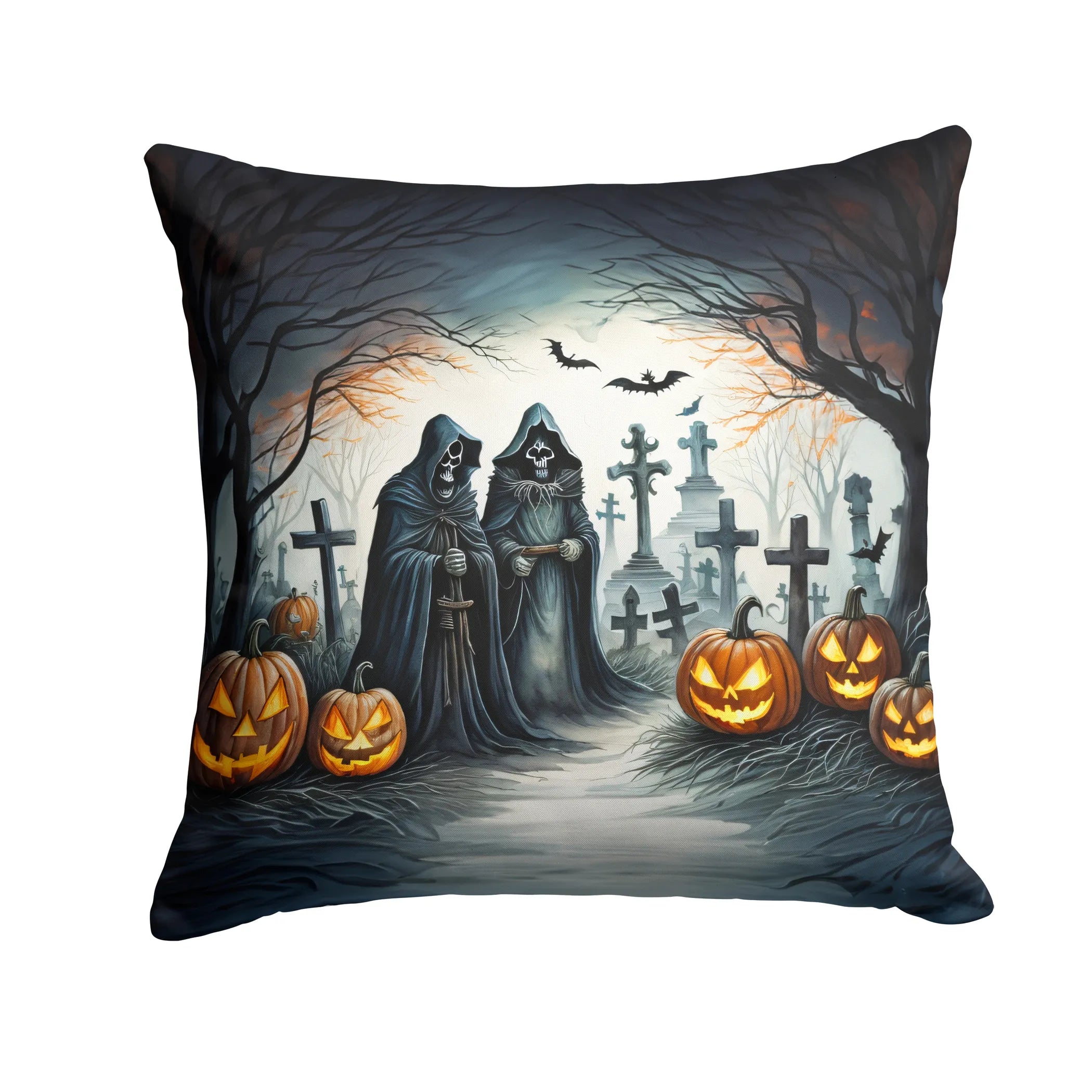More Spooky Halloween Throw Pillow - Pack Of: 1 | Collection name: More spooky halloween