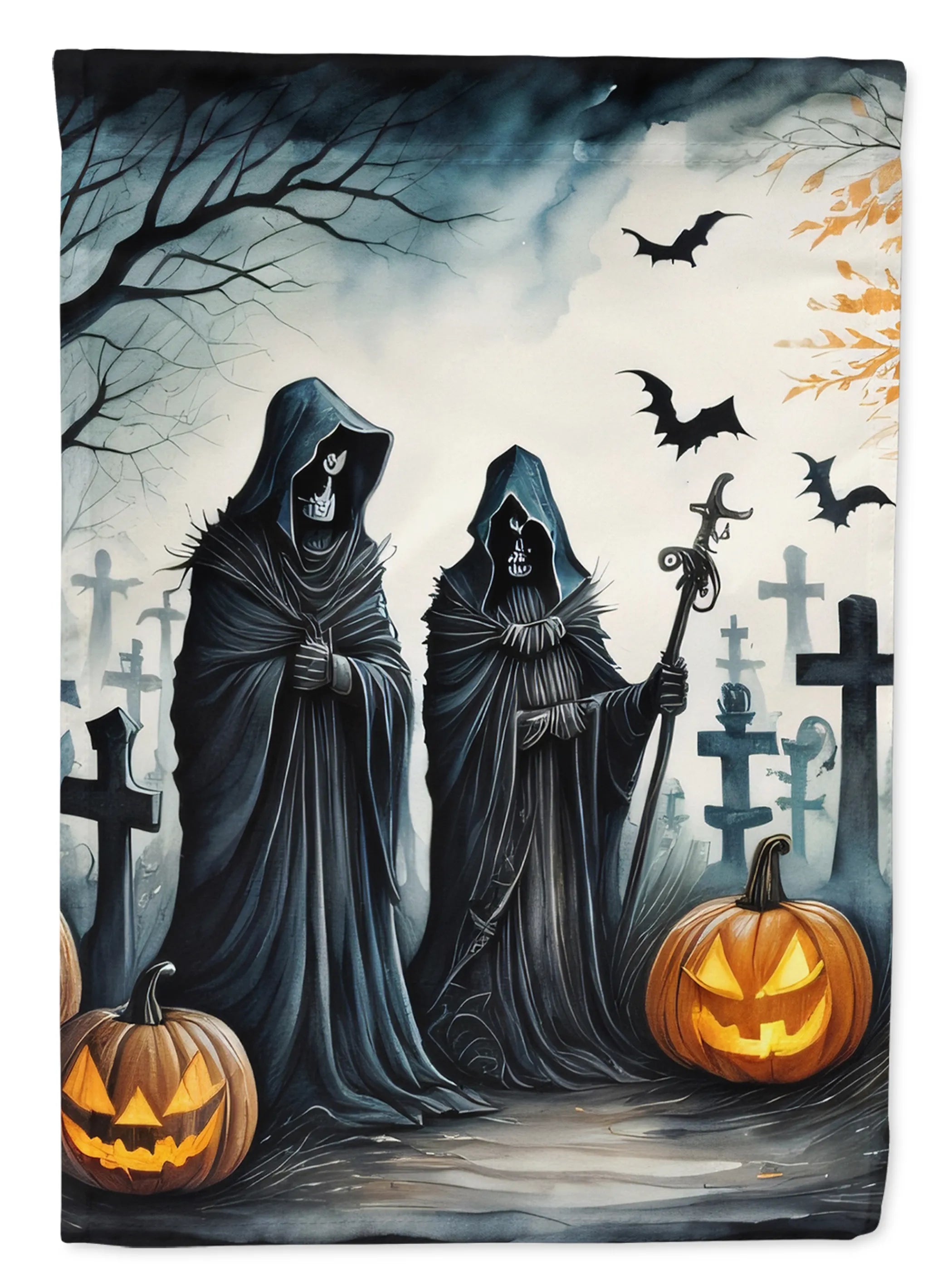 More Spooky Halloween Decorative Flag - Pack Of: 1 | Collection name: More spooky halloween