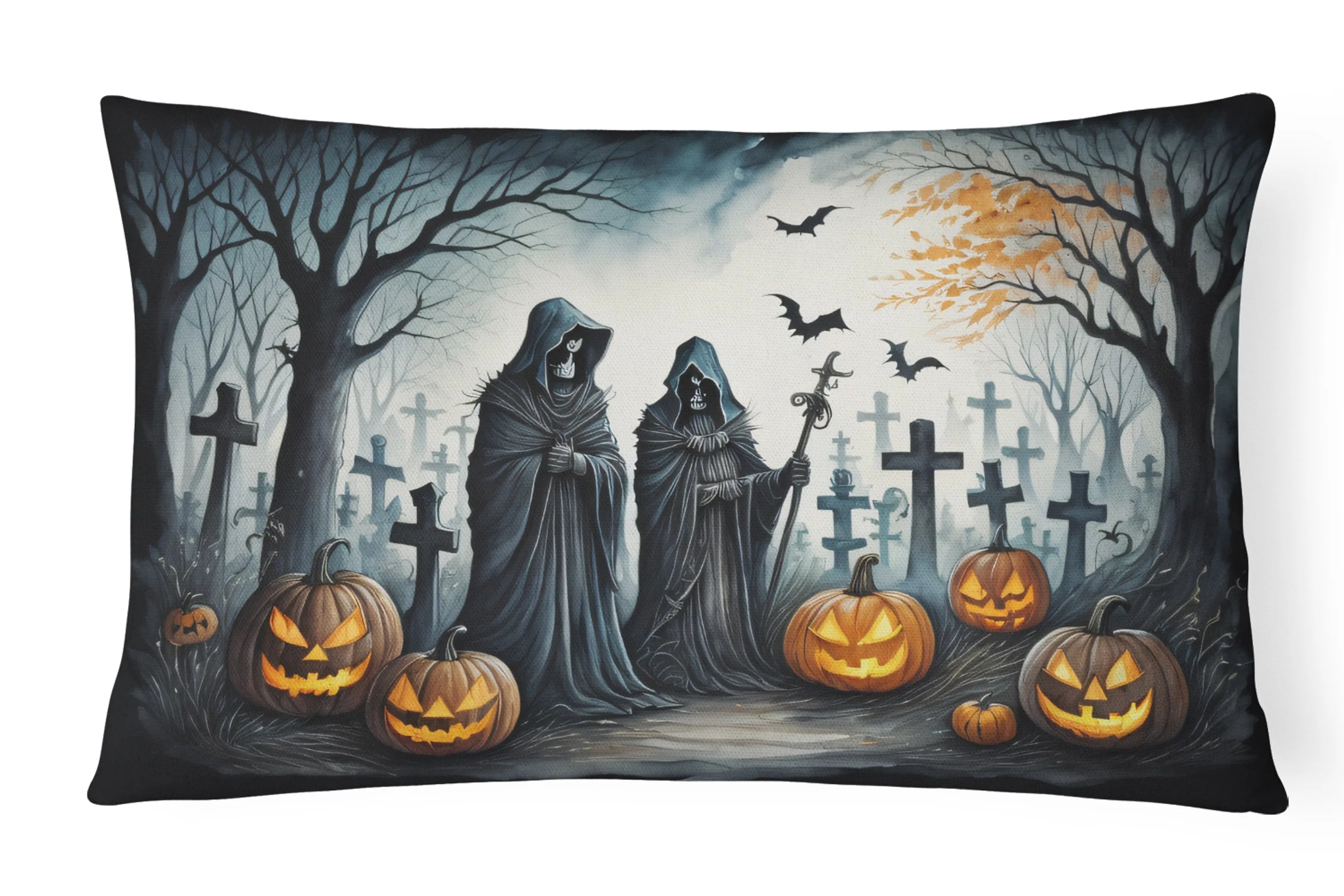 More Spooky Halloween Throw Pillow - Pack Of: 1 | Collection name: More spooky halloween
