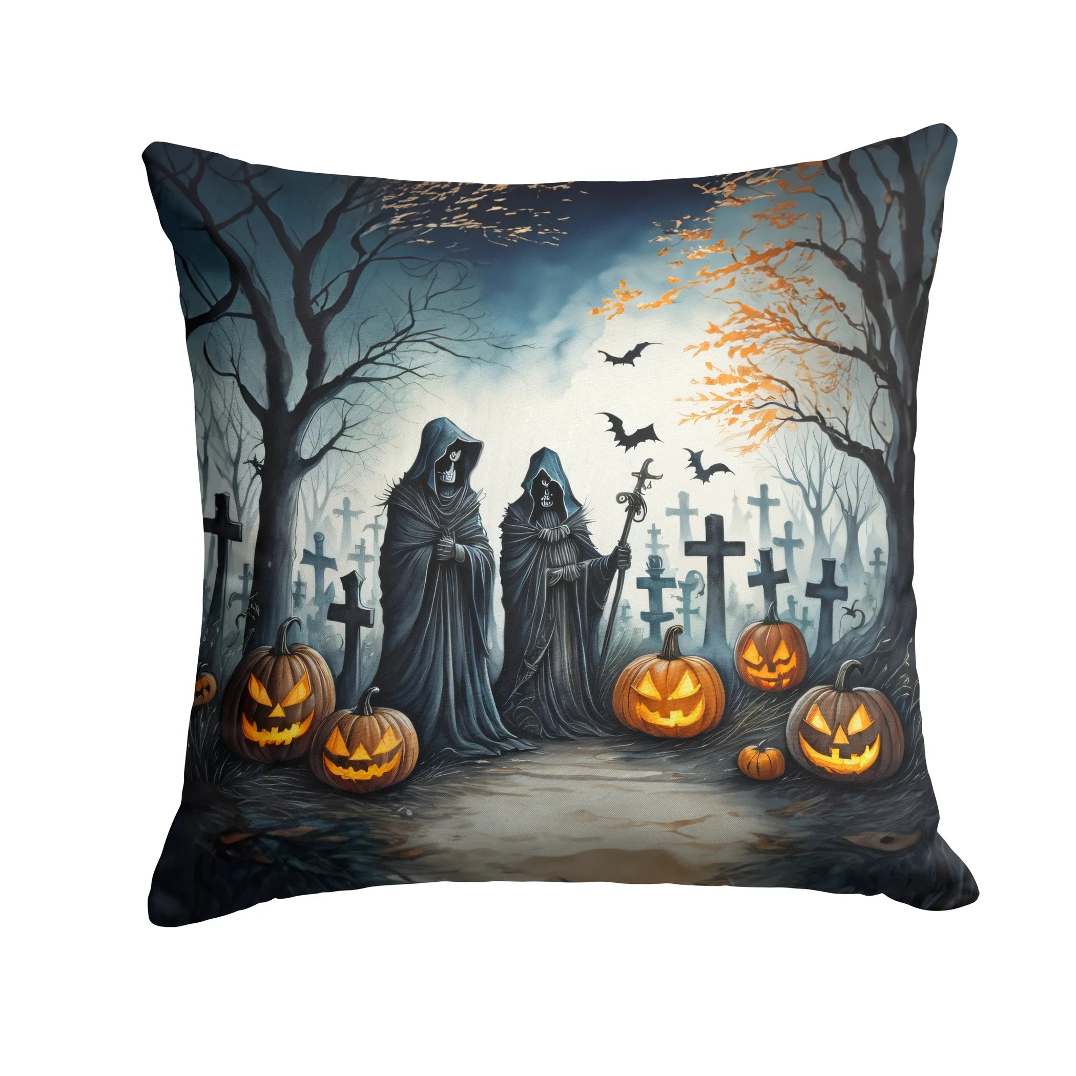 More Spooky Halloween Throw Pillow - Pack Of: 1 | Collection name: More spooky halloween