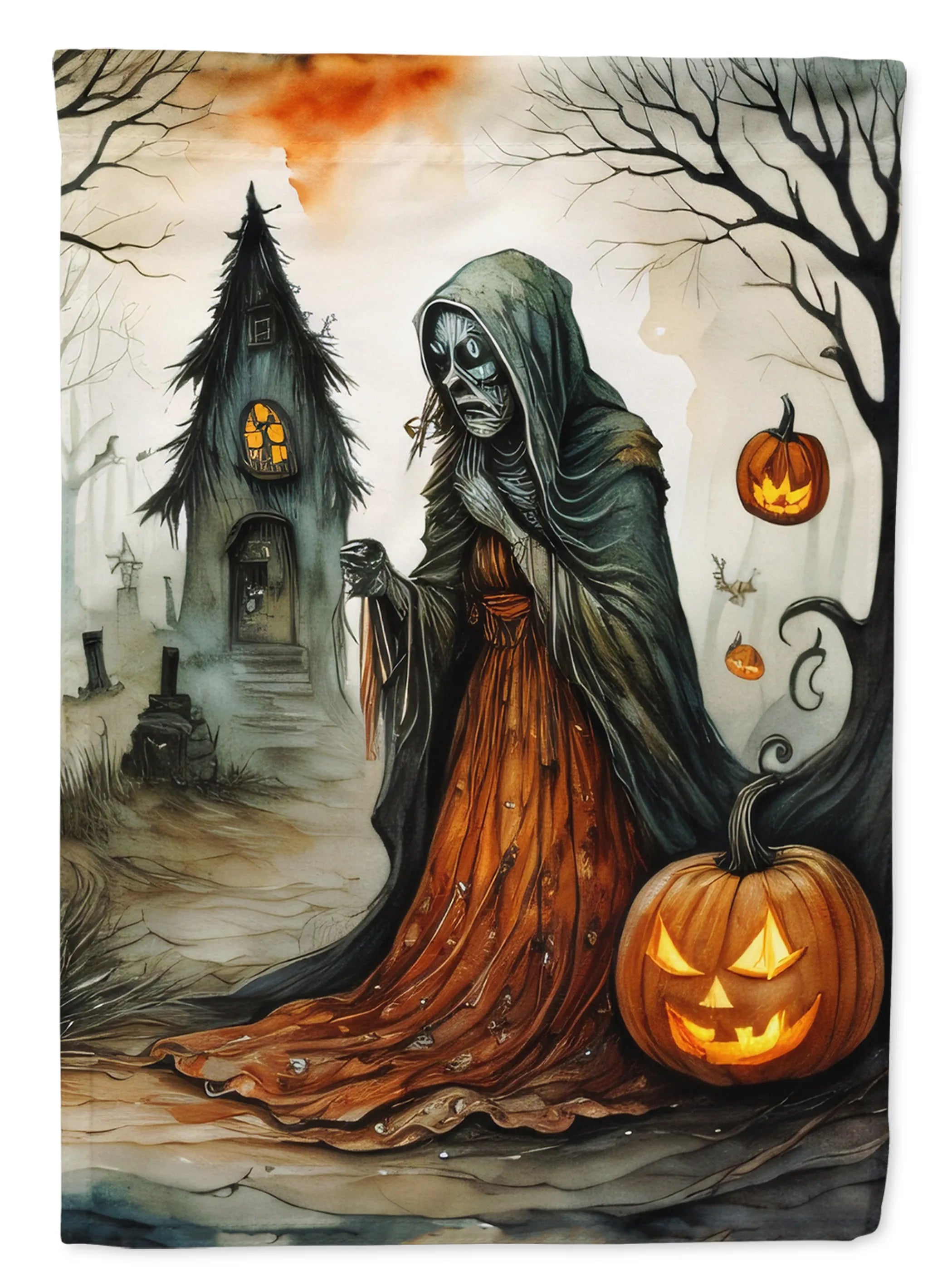 More Spooky Halloween Decorative Flag - Pack Of: 1 | Collection name: More spooky halloween
