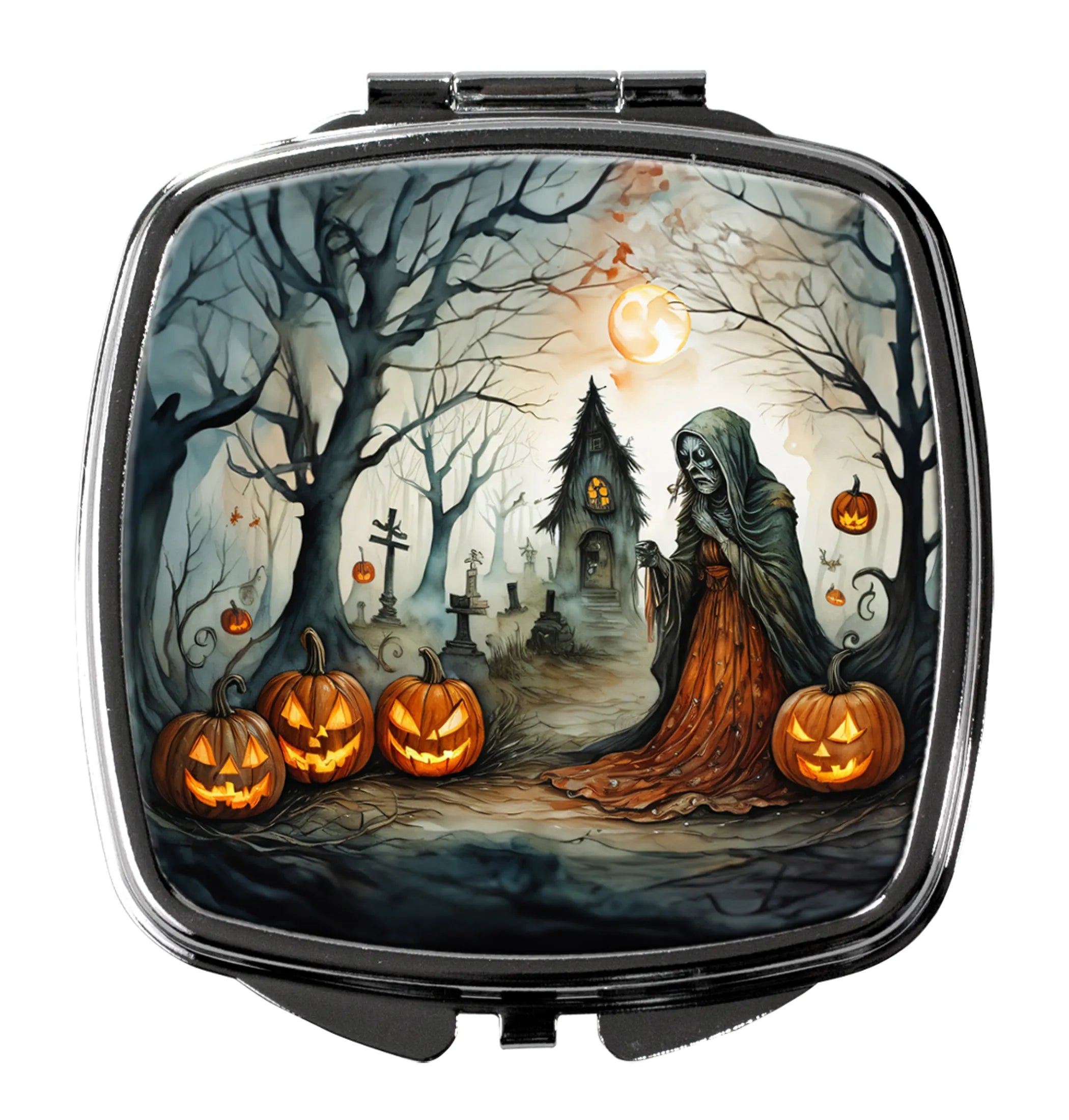More Spooky Halloween Compact Mirror - Pack Of: 1 | Collection name: More spooky halloween