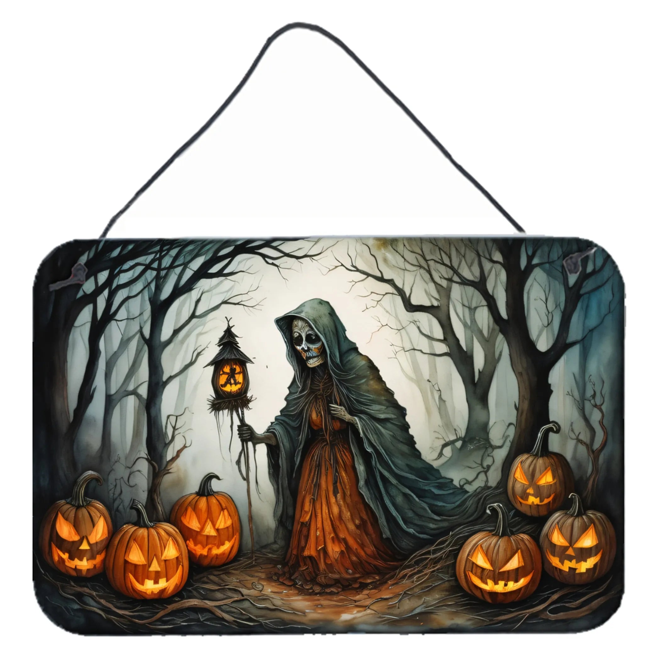 More Spooky Halloween Wall or Door Hanging Prints - Size: 8HX12W | Pack Of: 1 | Collection name: More spooky halloween