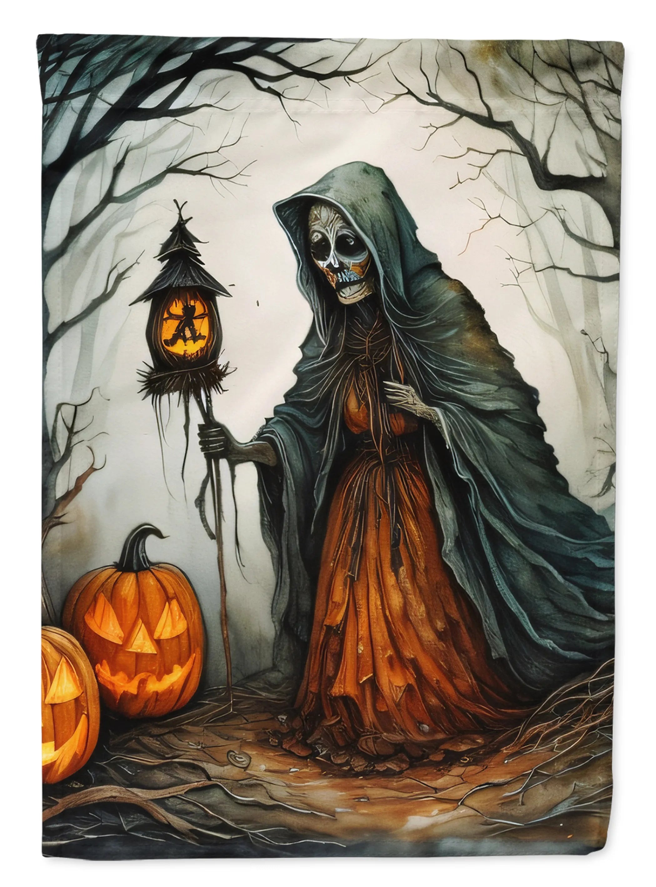 More Spooky Halloween Decorative Flag - Pack Of: 1 | Collection name: More spooky halloween
