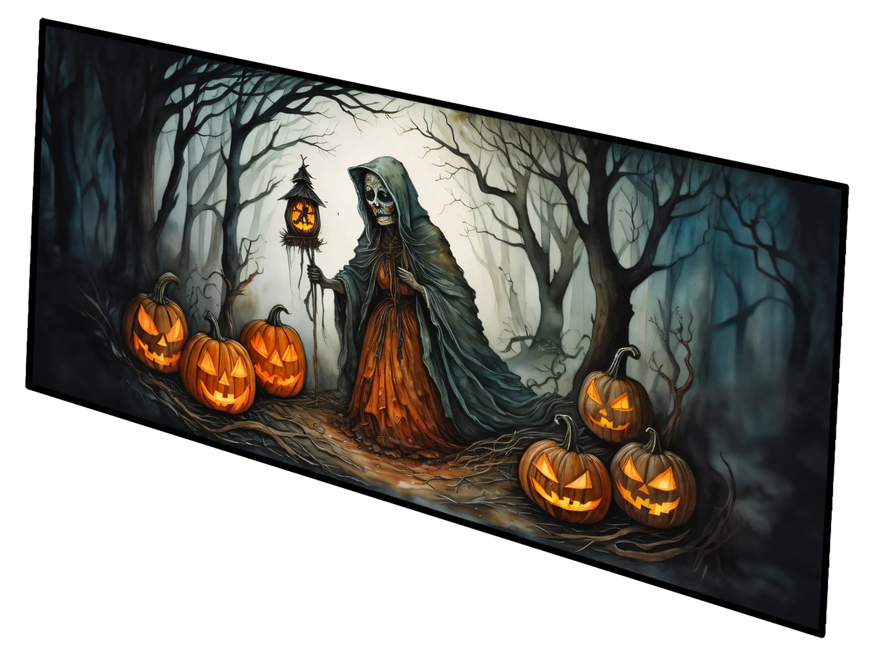 More Spooky Halloween Runner Mat 28x58 - Size: 28HX58W | Pack Of: 1 | Collection name: More spooky halloween