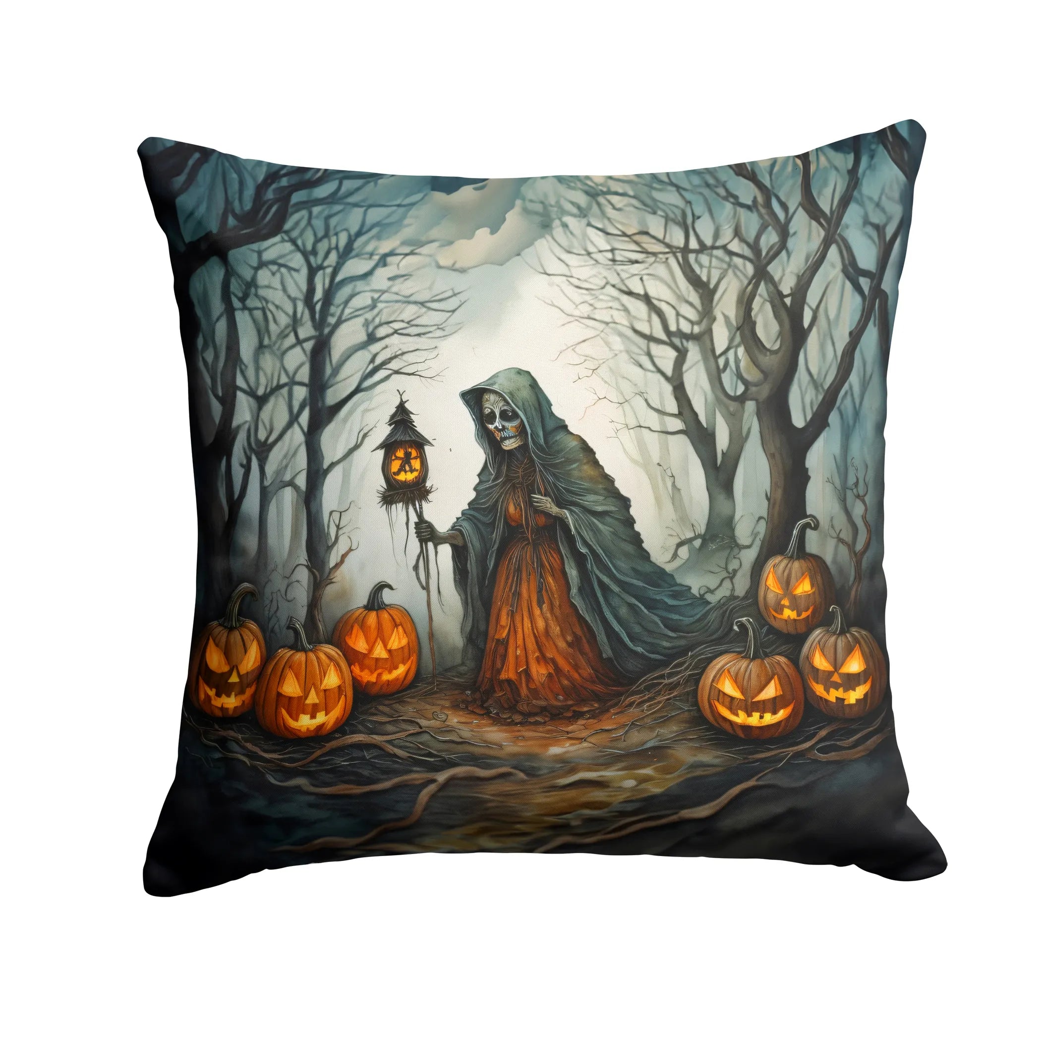 More Spooky Halloween Throw Pillow - Pack Of: 1 | Collection name: More spooky halloween