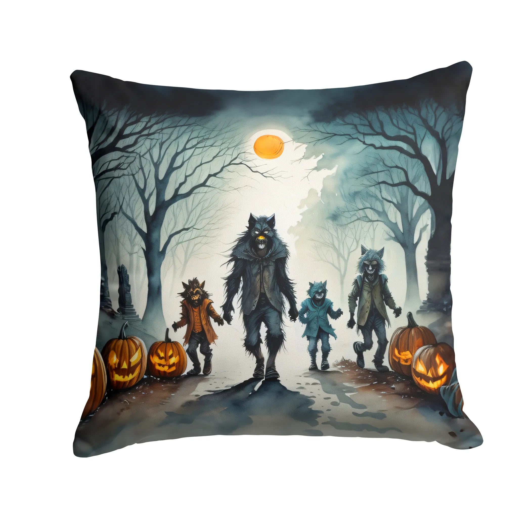 More Spooky Halloween Throw Pillow - Pack Of: 1 | Collection name: More spooky halloween
