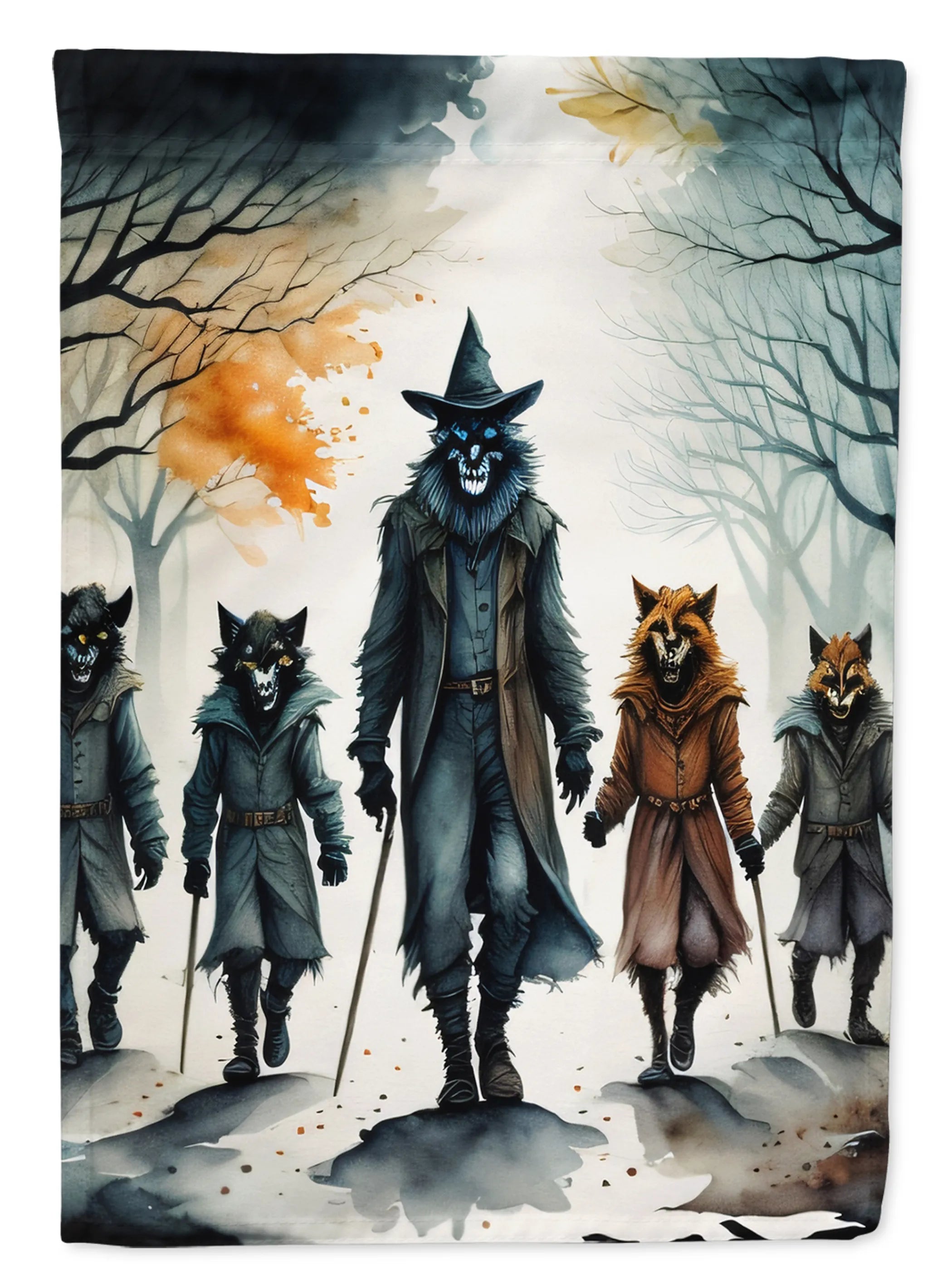 More Spooky Halloween Decorative Flag - Pack Of: 1 | Collection name: More spooky halloween