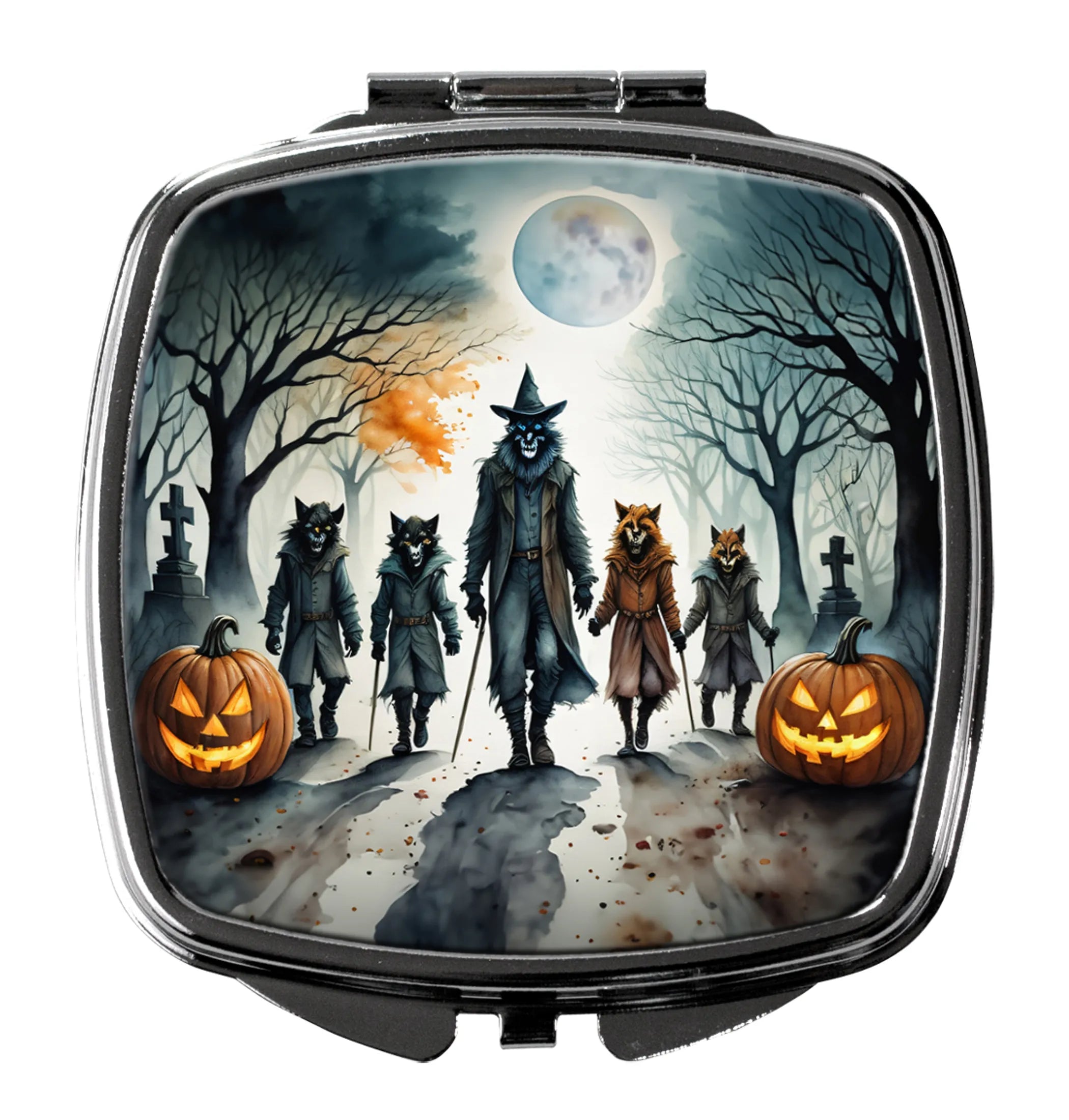 More Spooky Halloween Compact Mirror - Pack Of: 1 | Collection name: More spooky halloween