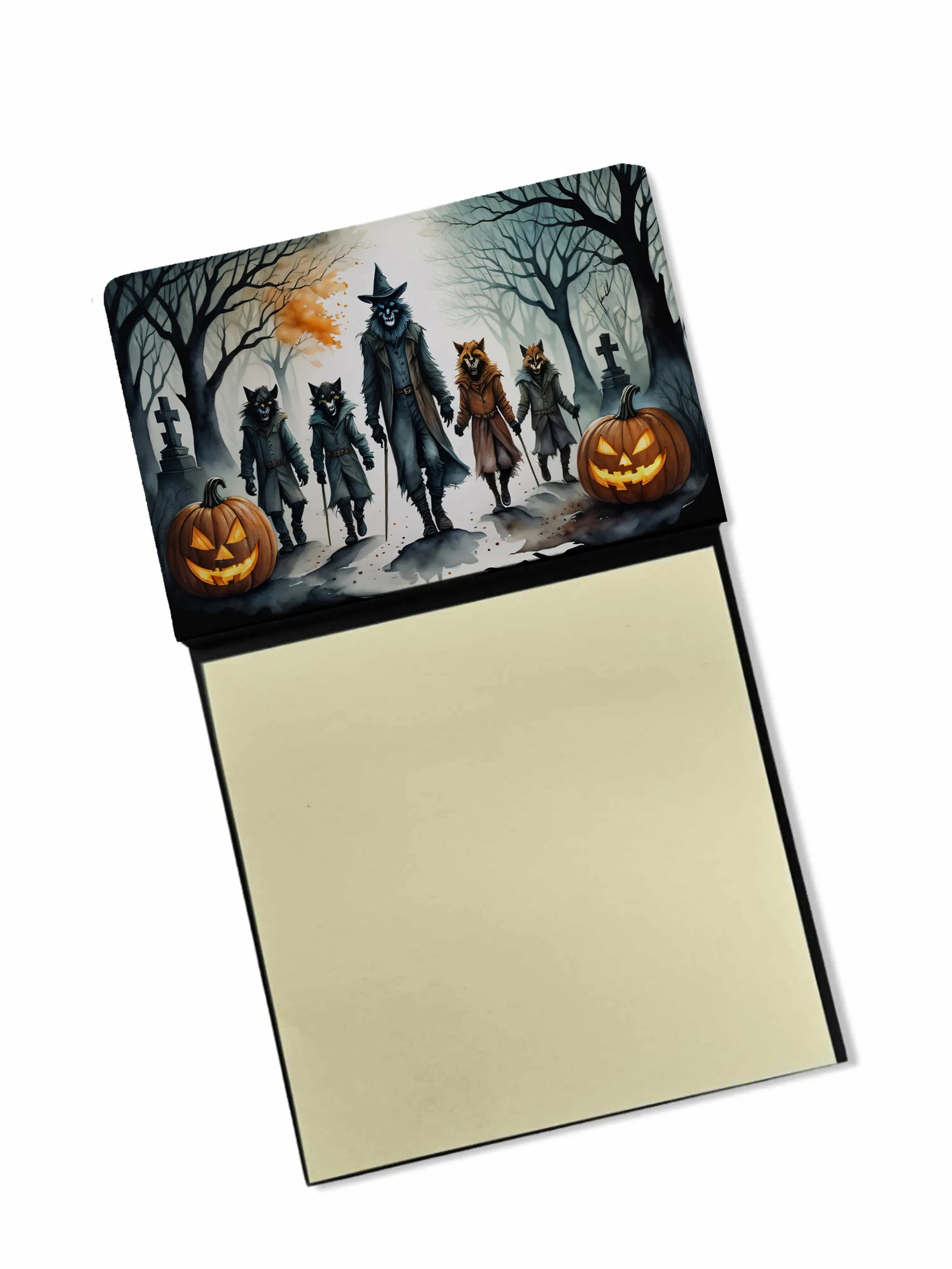 More Spooky Halloween Sticky Note Holder - Pack Of: 1 | Collection name: More spooky halloween