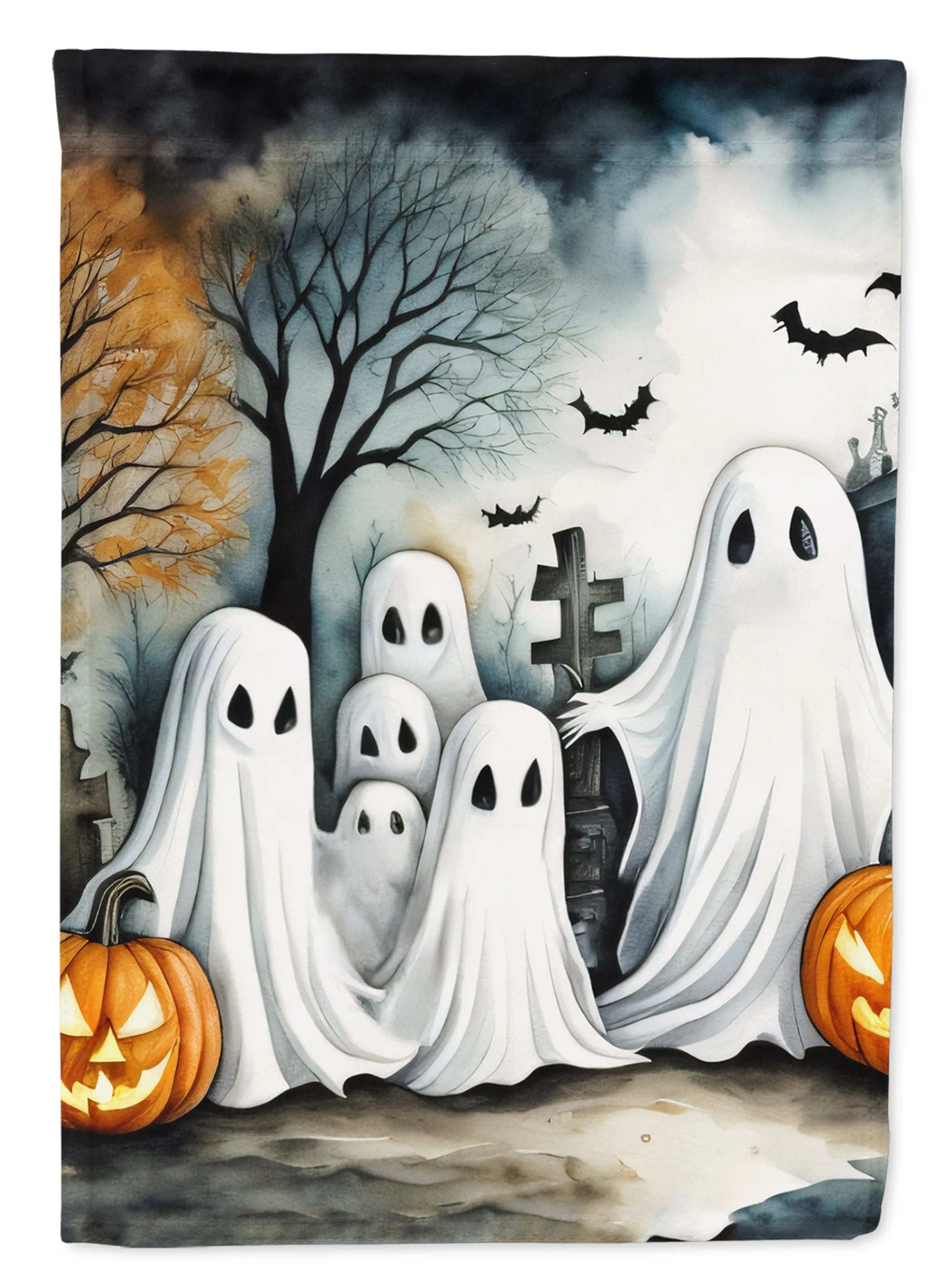 More Spooky Halloween Decorative Flag - Pack Of: 1 | Collection name: More spooky halloween