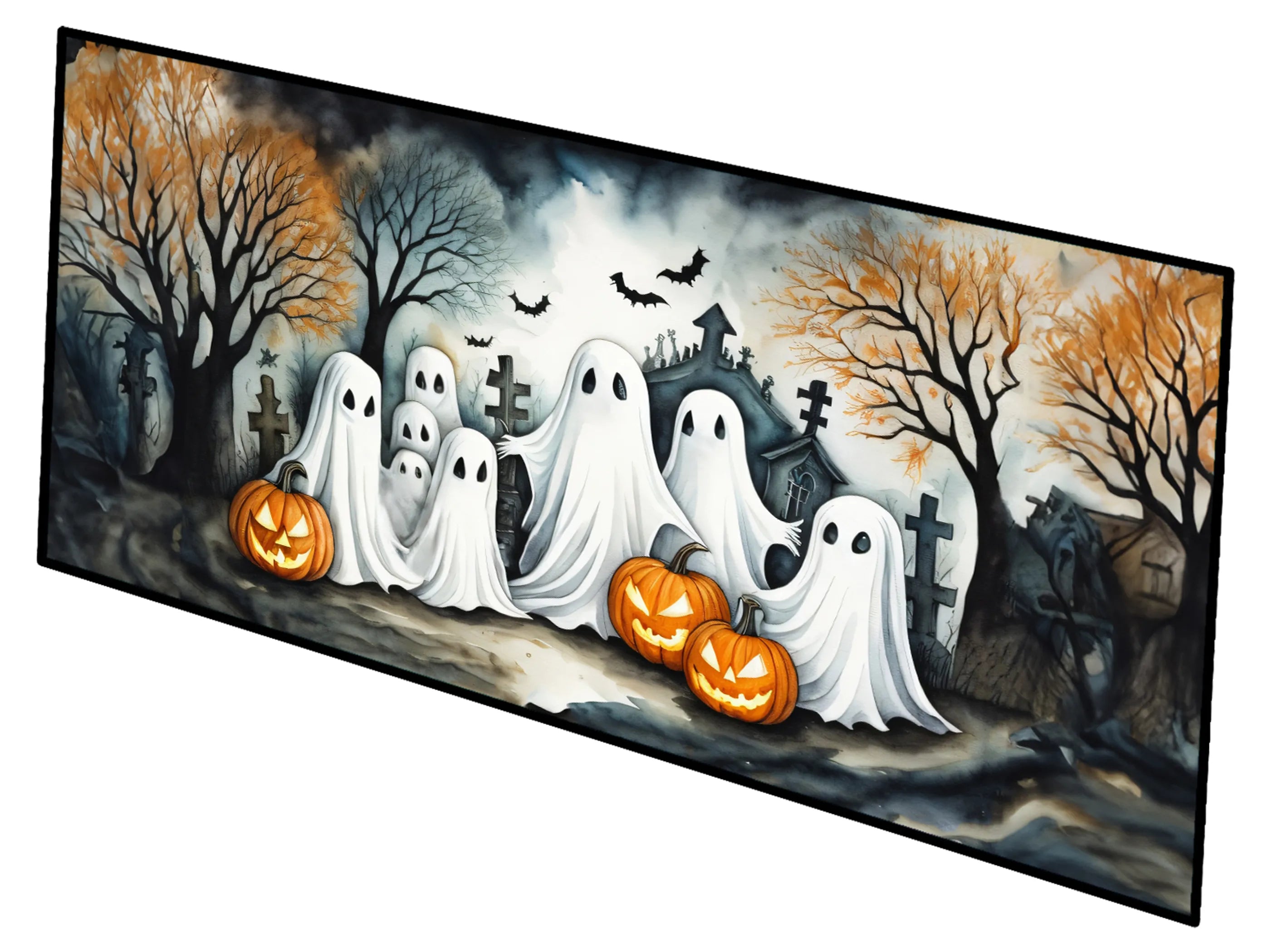 More Spooky Halloween Runner Mat 28x58 - Size: 28HX58W | Pack Of: 1 | Collection name: More spooky halloween