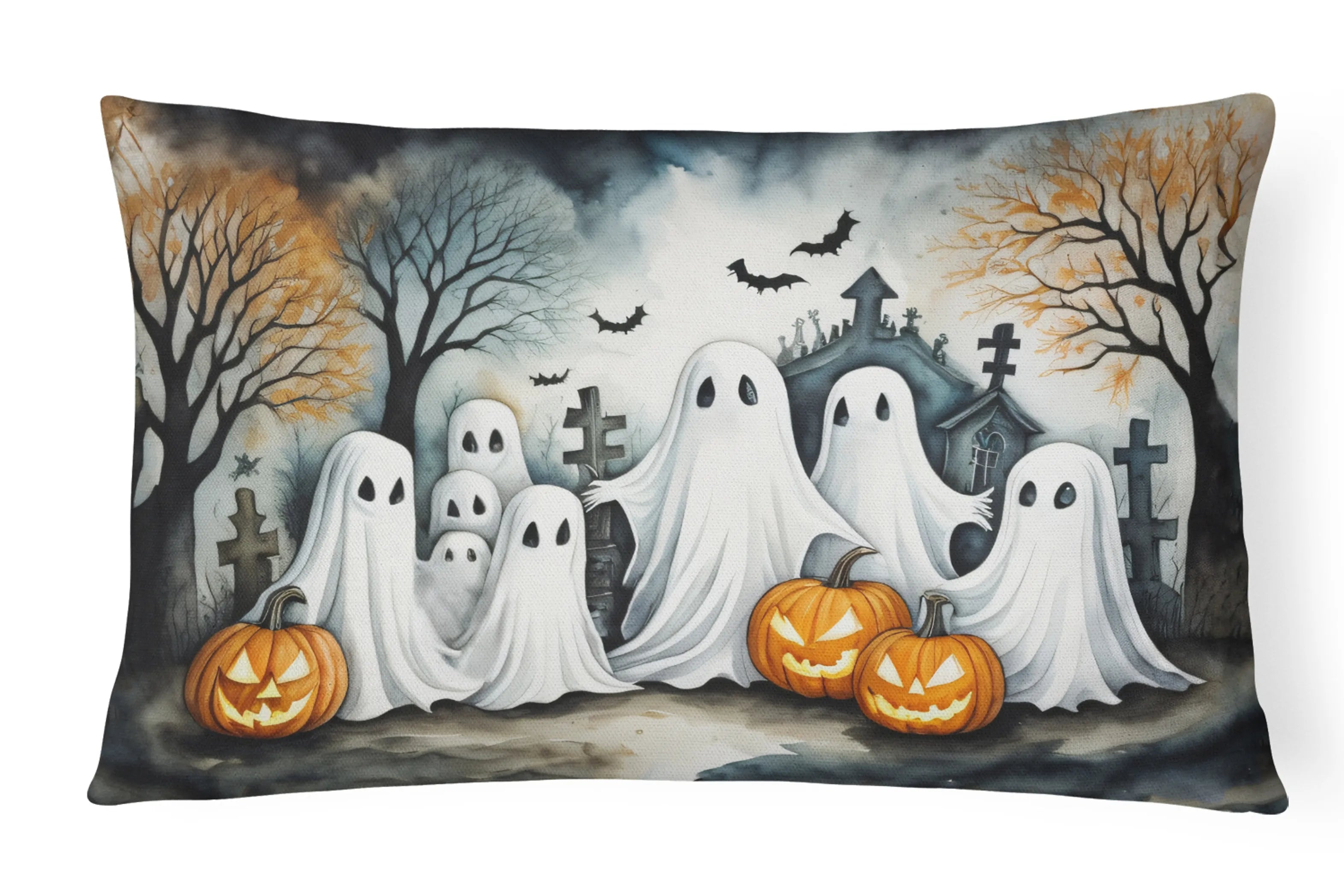 More Spooky Halloween Throw Pillow - Pack Of: 1 | Collection name: More spooky halloween