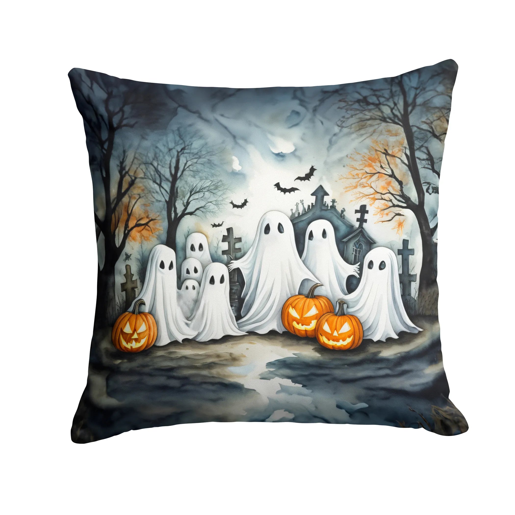 More Spooky Halloween Throw Pillow - Pack Of: 1 | Collection name: More spooky halloween