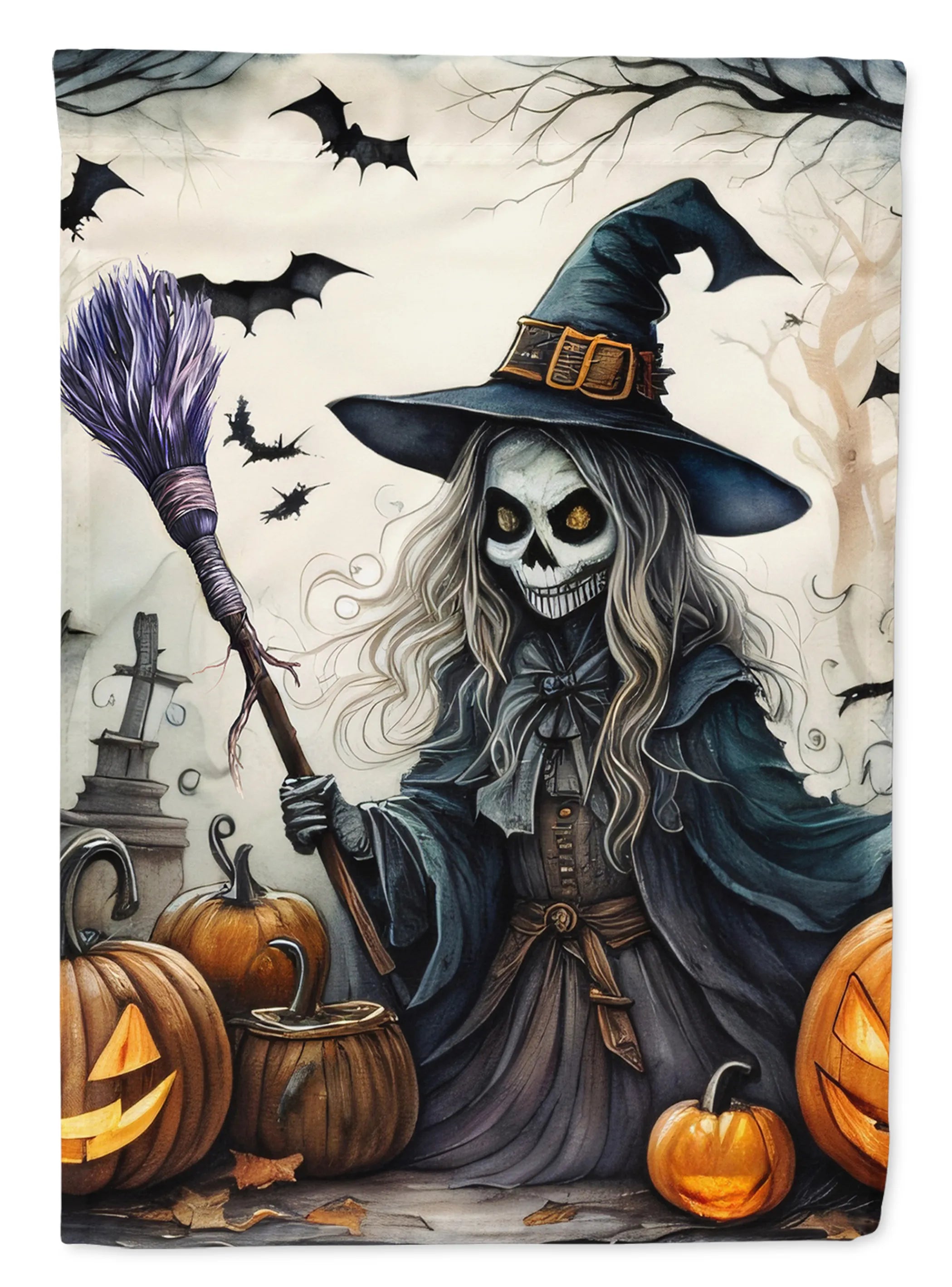 More Spooky Halloween Decorative Flag - Pack Of: 1 | Collection name: More spooky halloween