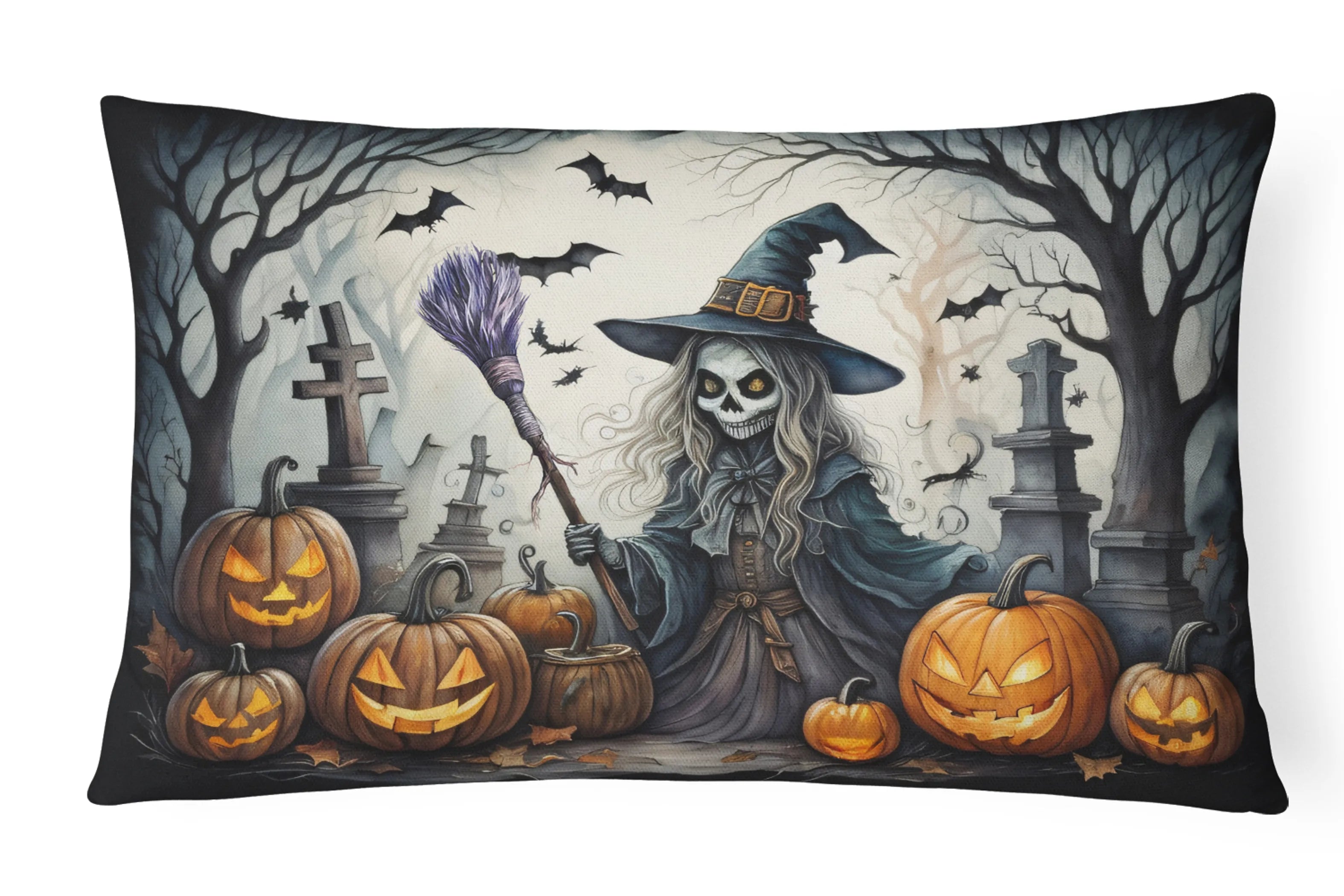 More Spooky Halloween Throw Pillow - Pack Of: 1 | Collection name: More spooky halloween