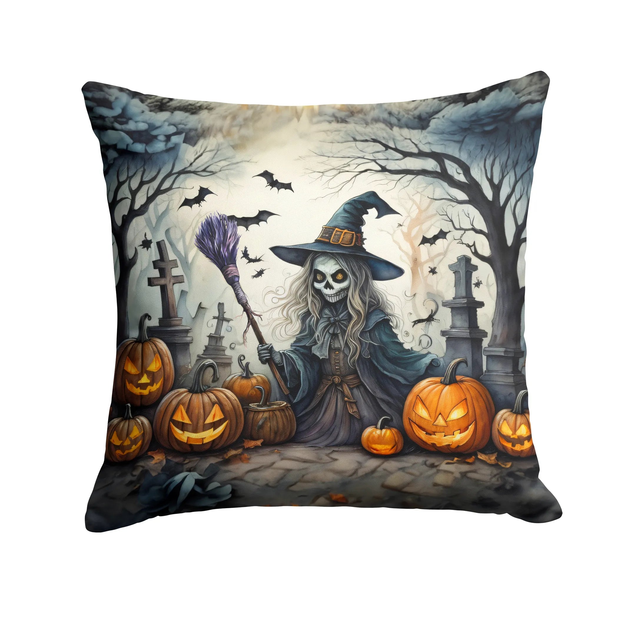 More Spooky Halloween Throw Pillow - Pack Of: 1 | Collection name: More spooky halloween