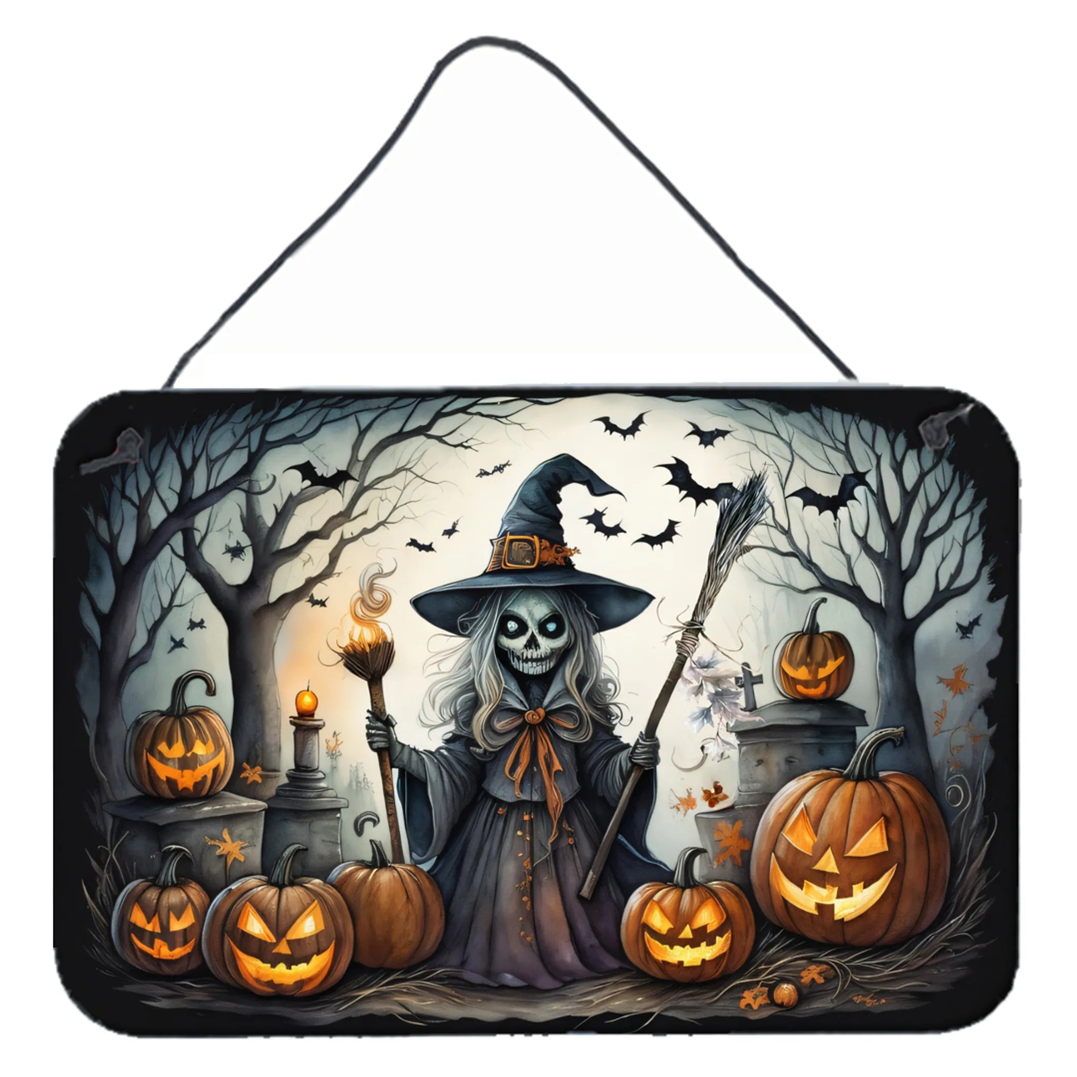 More Spooky Halloween Wall or Door Hanging Prints - Size: 8HX12W | Pack Of: 1 | Collection name: More spooky halloween