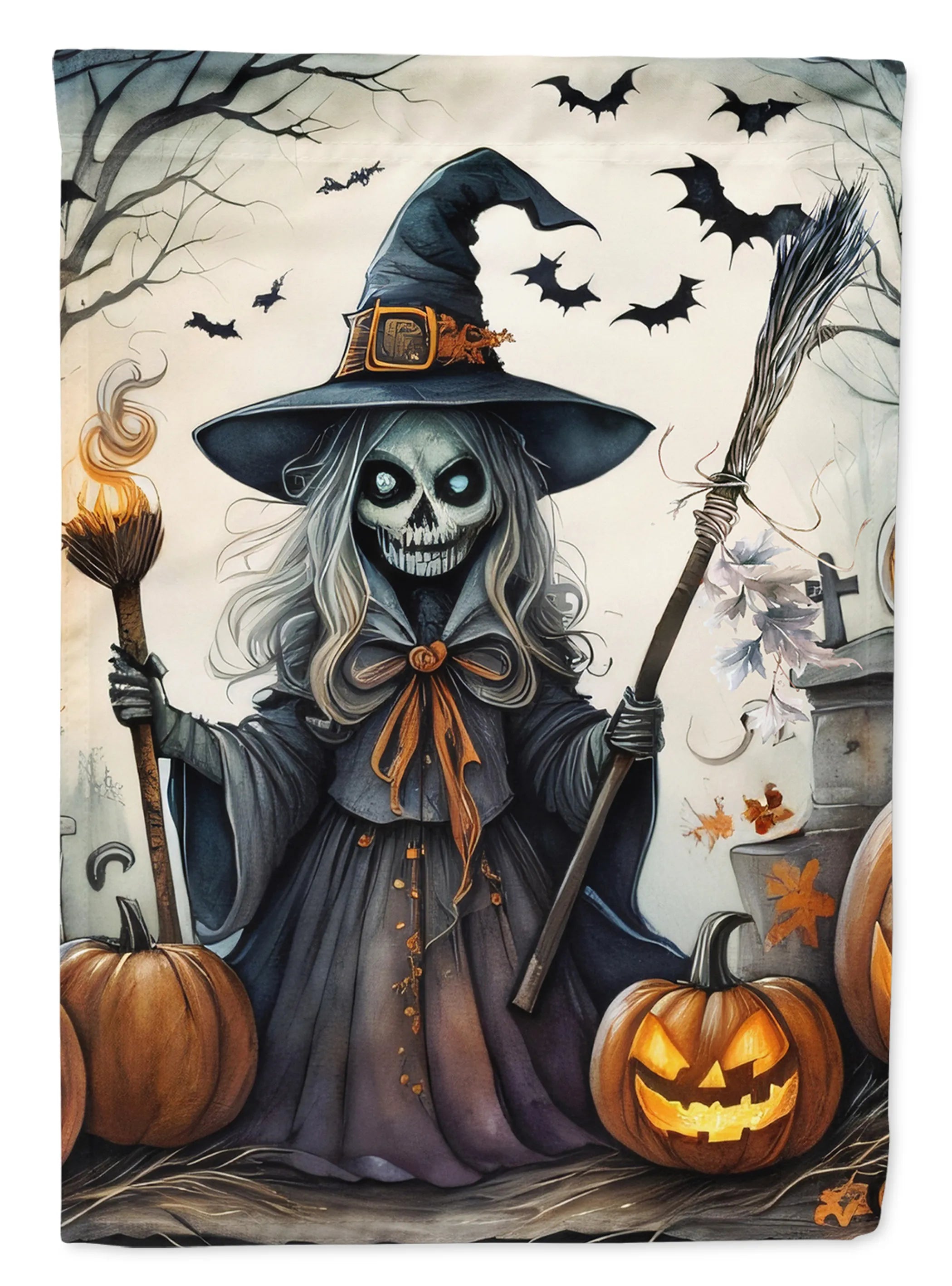 More Spooky Halloween Decorative Flag - Pack Of: 1 | Collection name: More spooky halloween