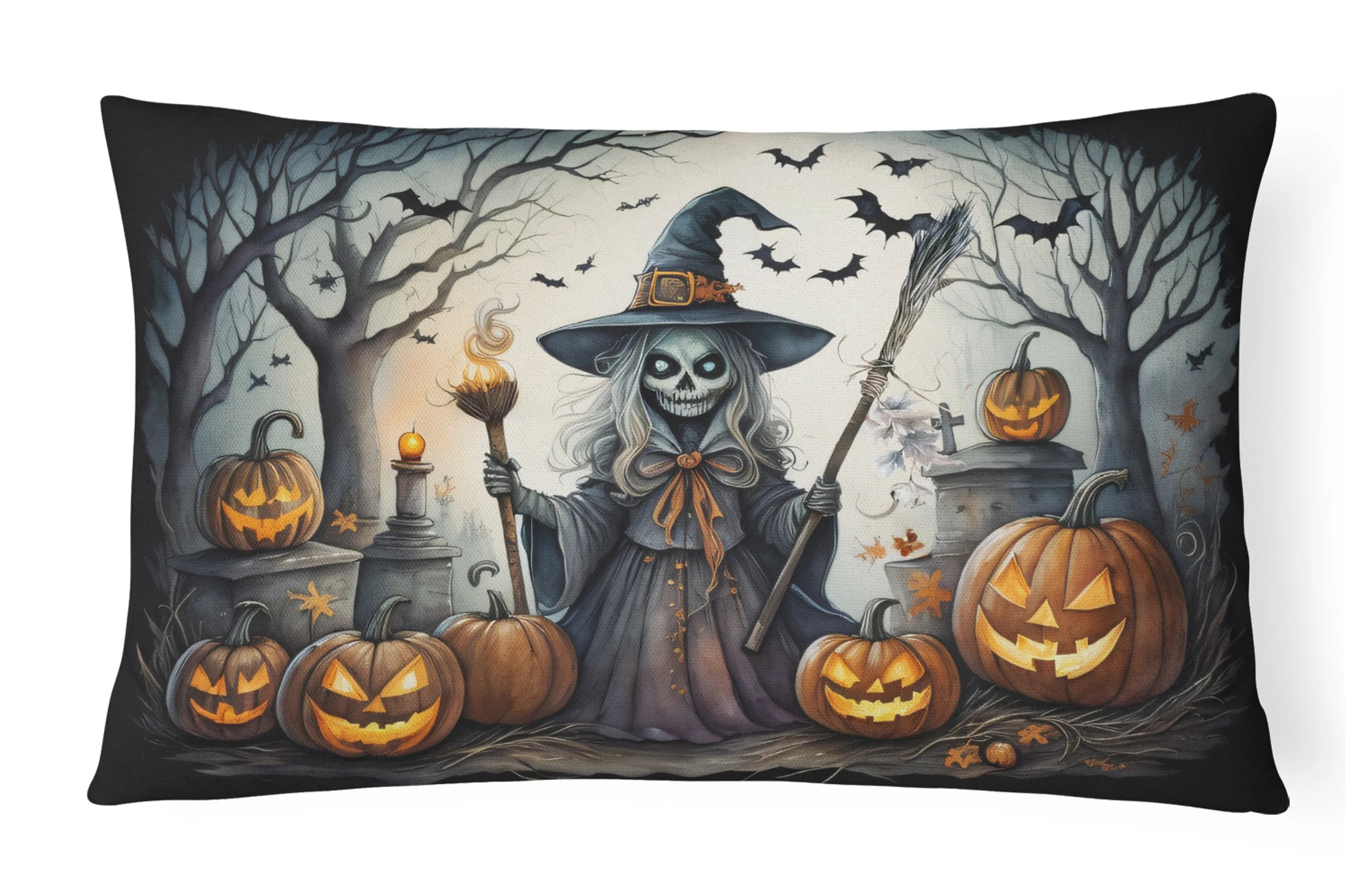 More Spooky Halloween Throw Pillow - Pack Of: 1 | Collection name: More spooky halloween
