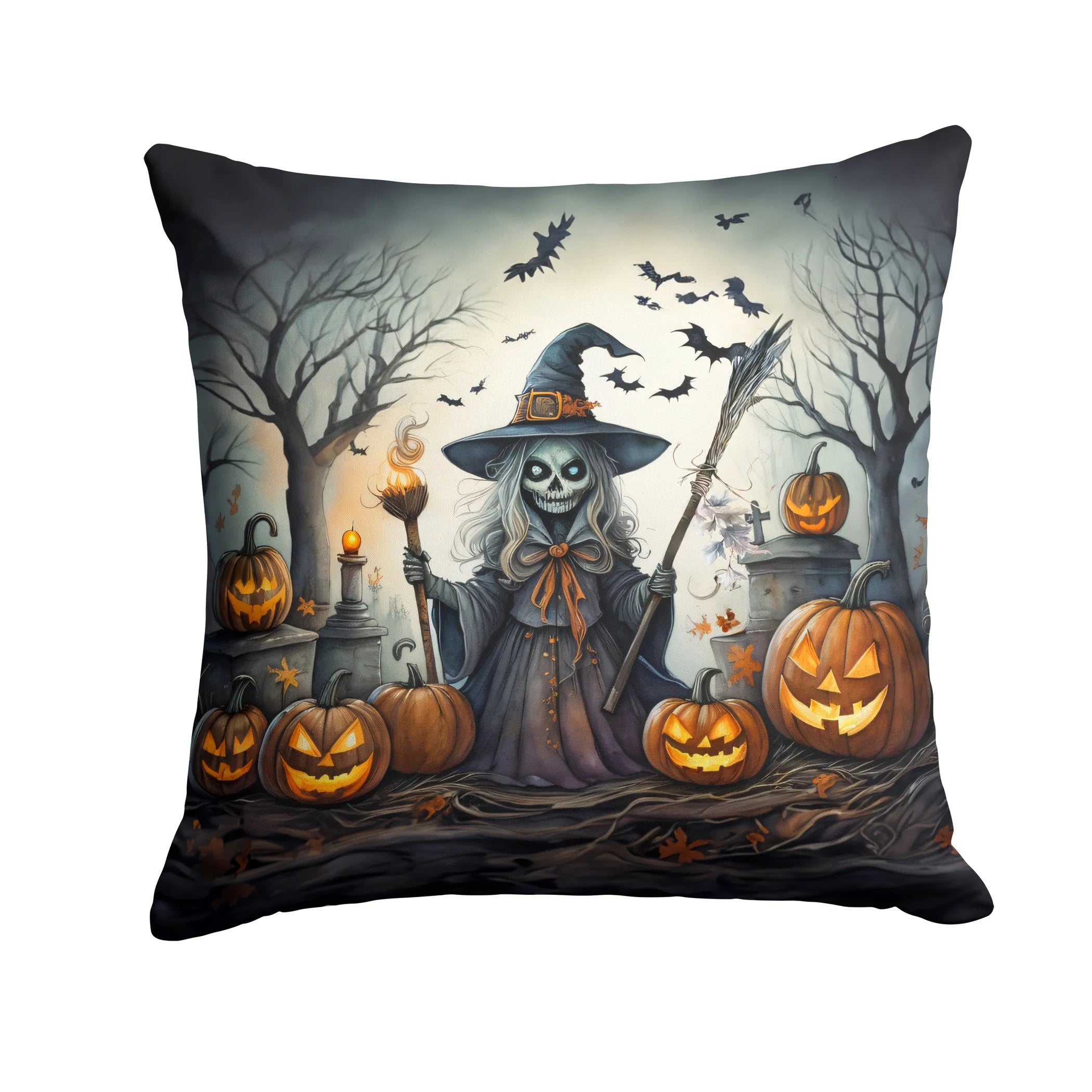 More Spooky Halloween Throw Pillow - Pack Of: 1 | Collection name: More spooky halloween