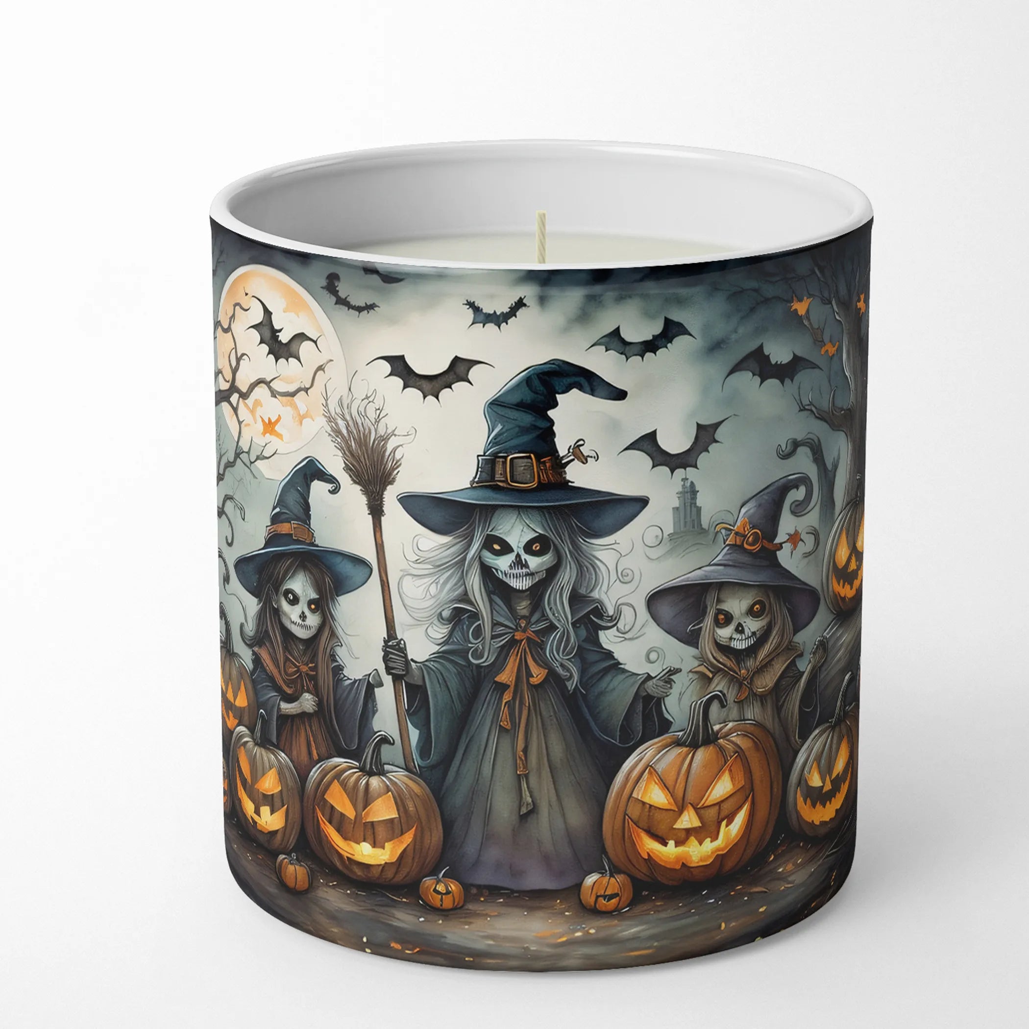 More Spooky Halloween Decorative Soy Candle - Size: 10 OZ | Pack Of: 1 | Collection name: More spooky halloween