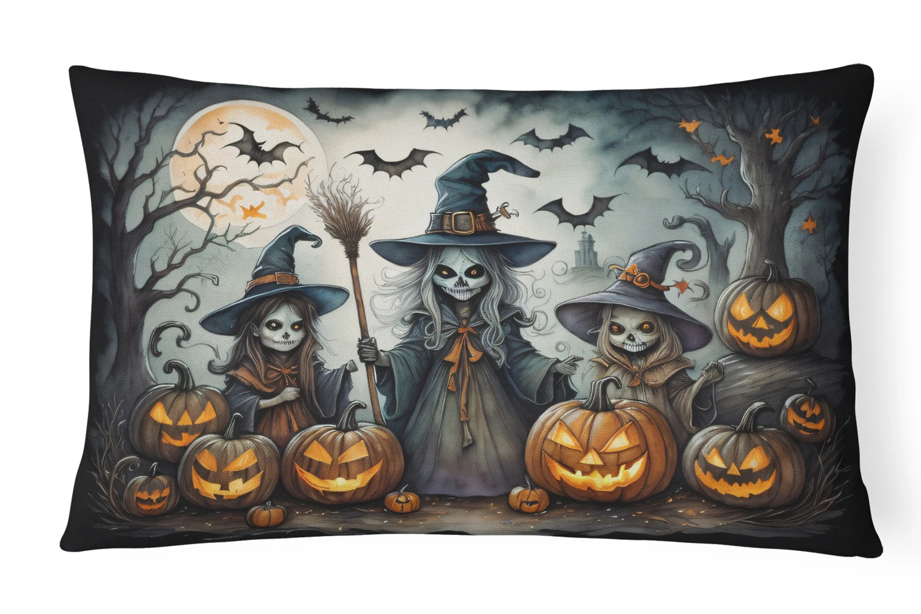 More Spooky Halloween Throw Pillow - Pack Of: 1 | Collection name: More spooky halloween