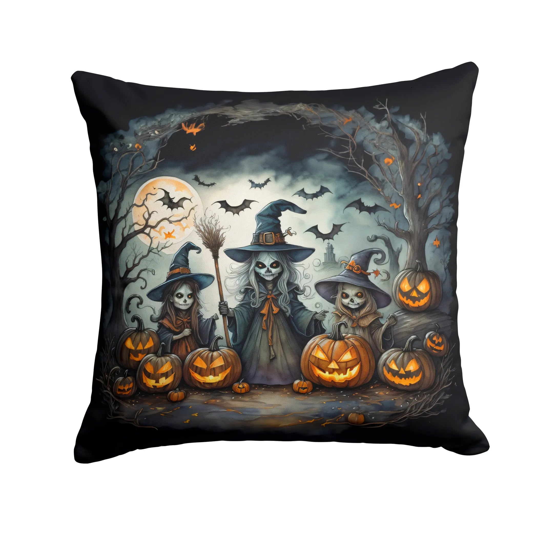 More Spooky Halloween Throw Pillow - Pack Of: 1 | Collection name: More spooky halloween