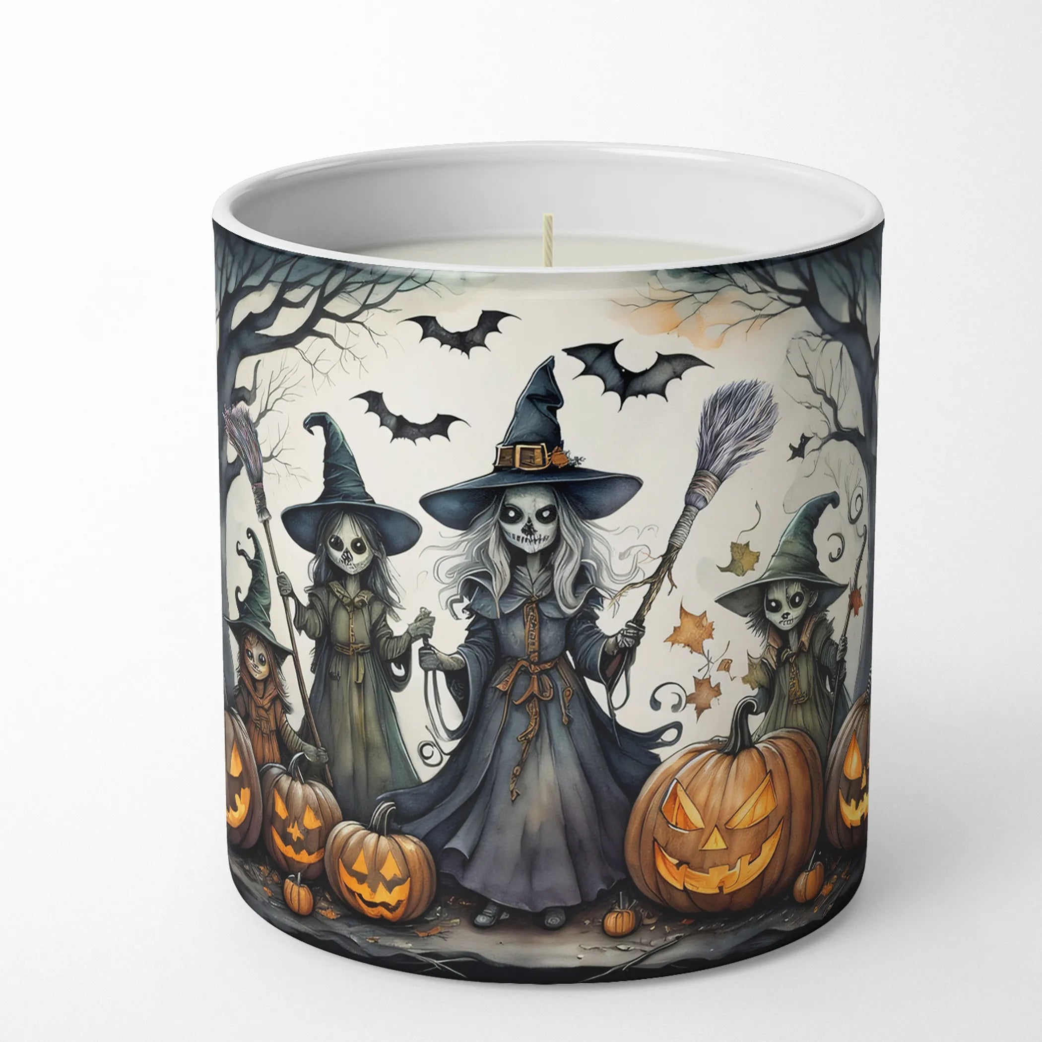 More Spooky Halloween Decorative Soy Candle - Size: 10 OZ | Pack Of: 1 | Collection name: More spooky halloween